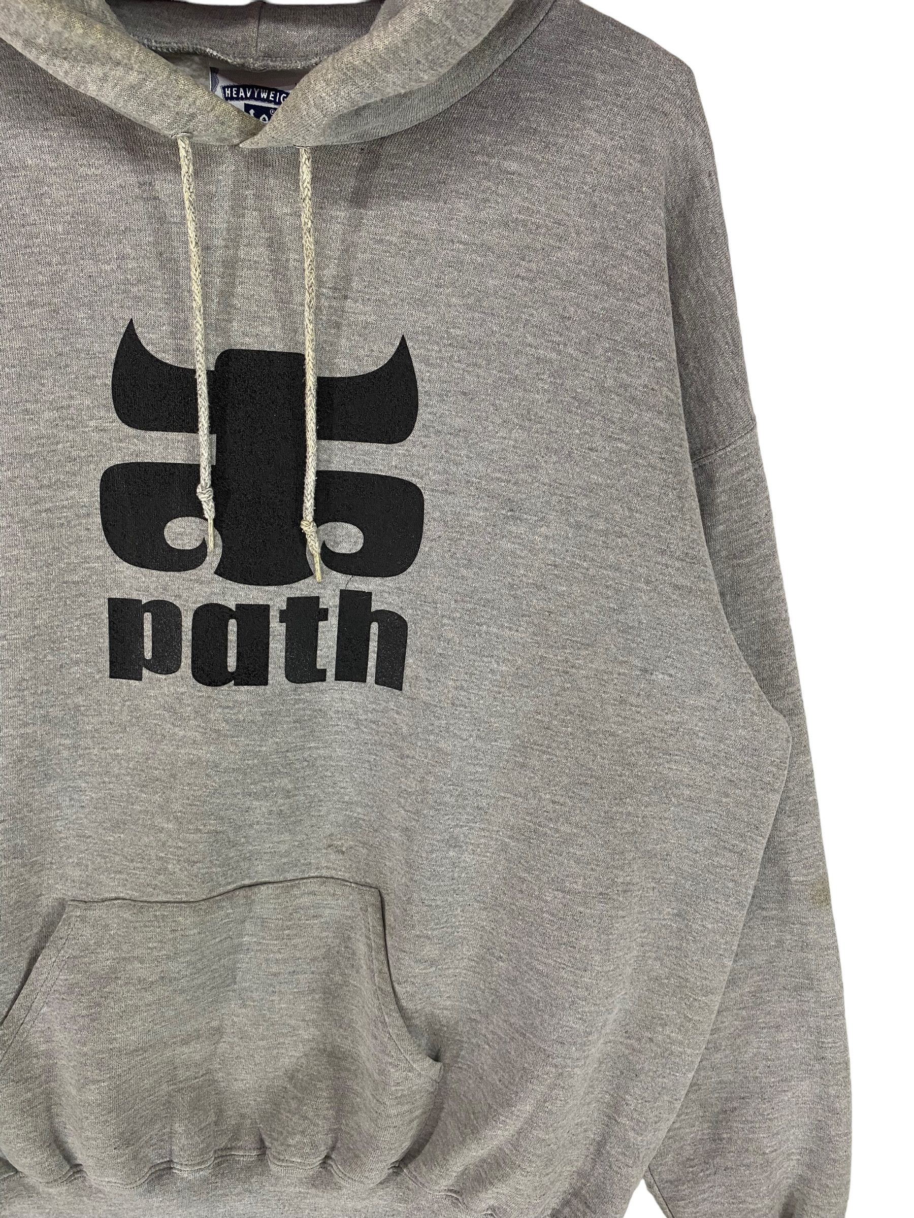 Hook-Ups × Vintage 90s Path skateboard logo hoodie sweatshirt pullover Size US XL / EU 56 / 4 - 4 Thumbnail