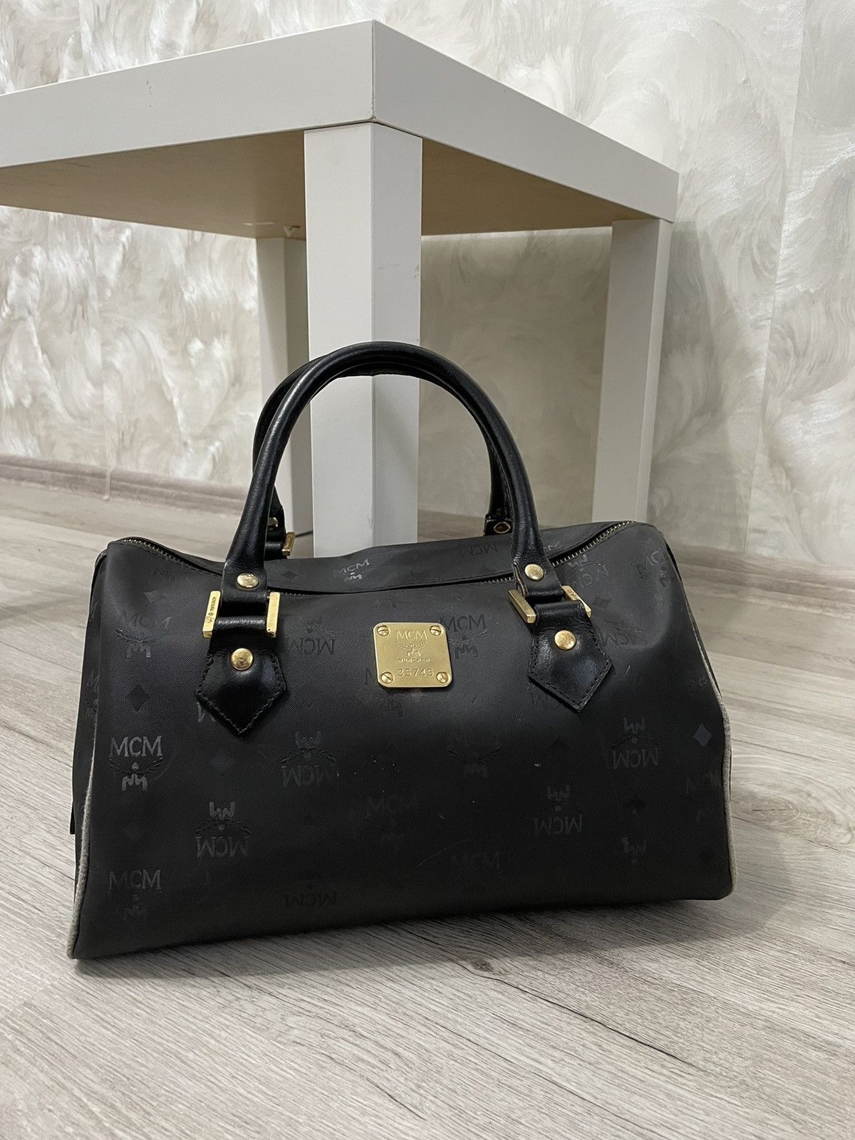 Vintage Vintage Mcm Monogram Bag Luxury Size ONE SIZE - 1 Thumbnail