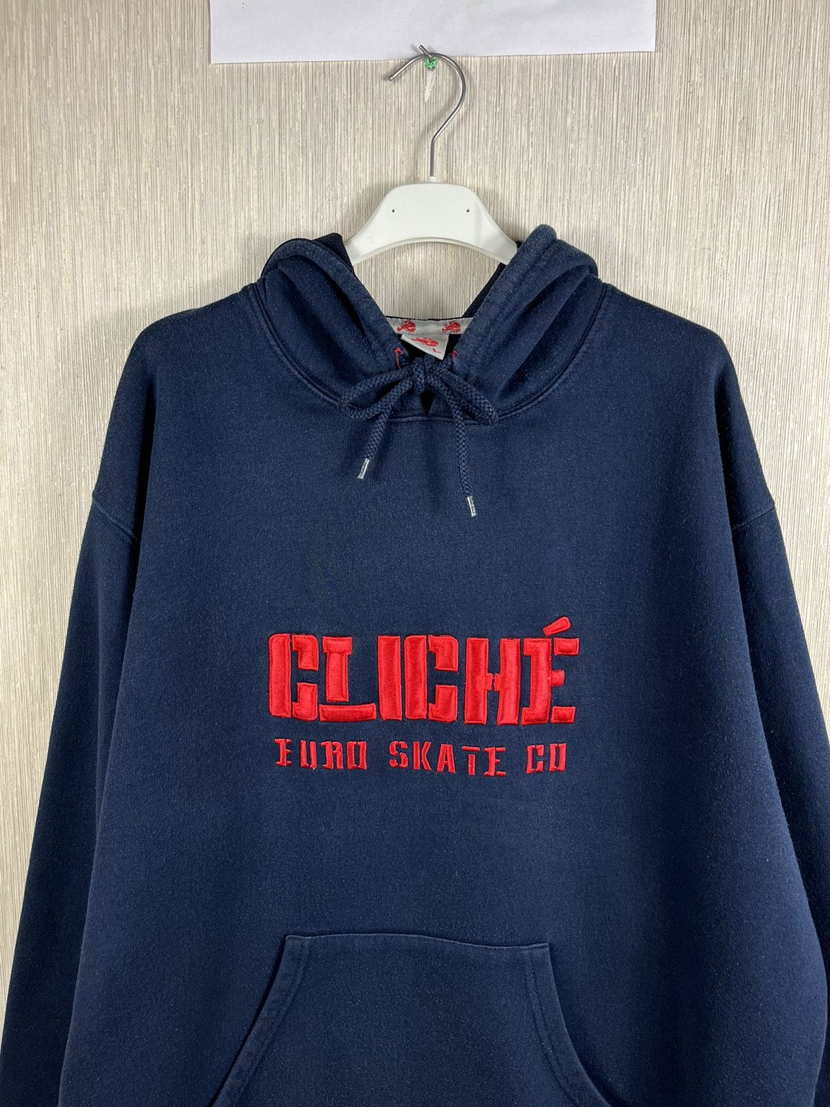 Hook-Ups × Vintage Vintage Cliché euro skate co hoodie big logo y2k cliche Size US L / EU 52-54 / 3 - 4 Thumbnail