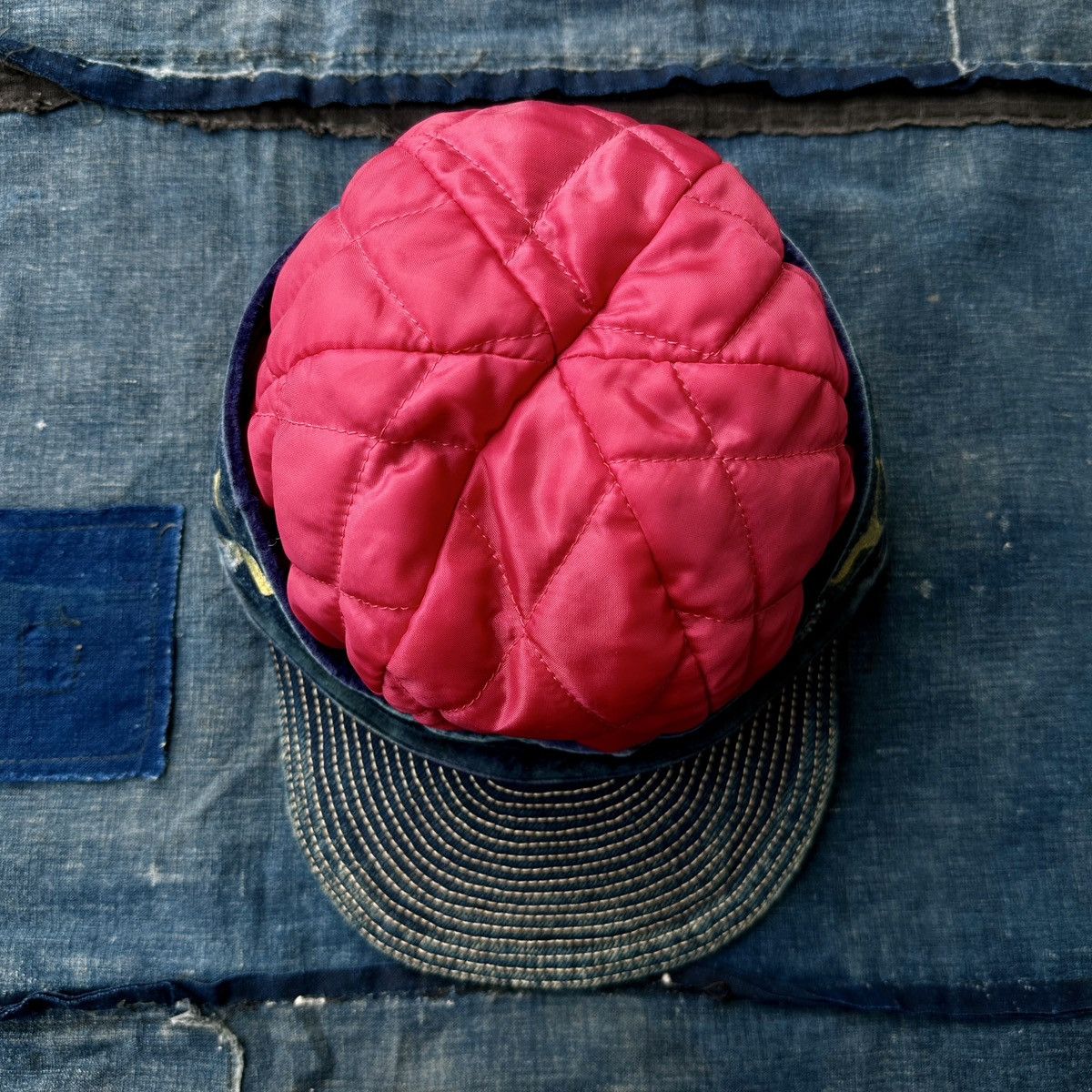 Kapital Kapital Mermaid painting quilted Mechanic Watch Cap Beanie Size ONE SIZE - 6 Thumbnail