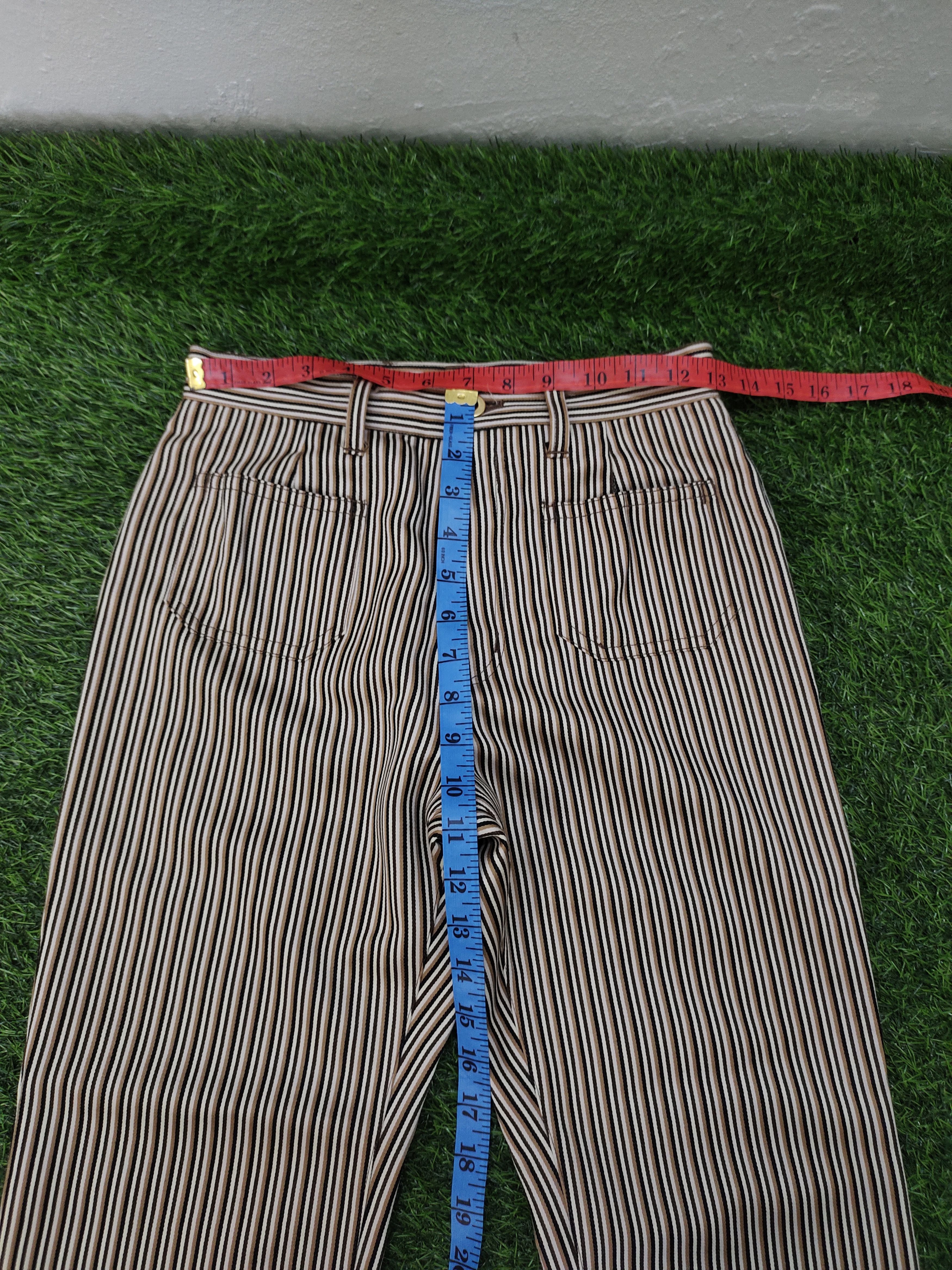 Hysteric Glamour Flare Pants Hysteric Glamour Striped Pants Bootcut 90s Size US 26 / EU 42 - 17 Thumbnail