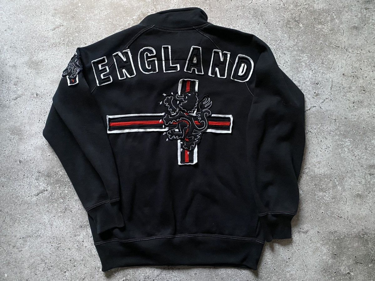 Vintage 🏴󠁧󠁢󠁥󠁮󠁧󠁿Y2k DANIEL LEI England 1966 Football Full Zip Sweatshirt Size US XL / EU 56 / 4 - 7 Thumbnail