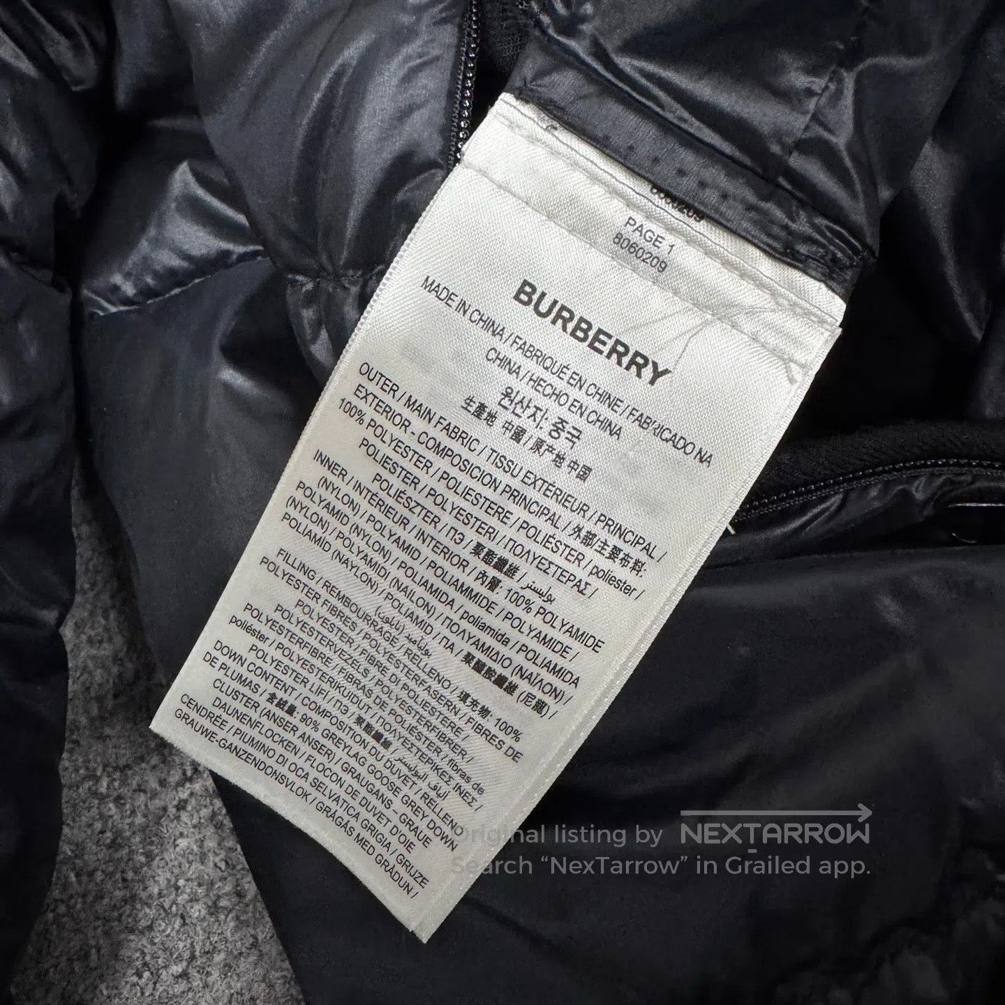 Burberry BURBERRY Double-sided constellation print down jacket| Size US S / EU 44-46 / 1 - 8 Thumbnail