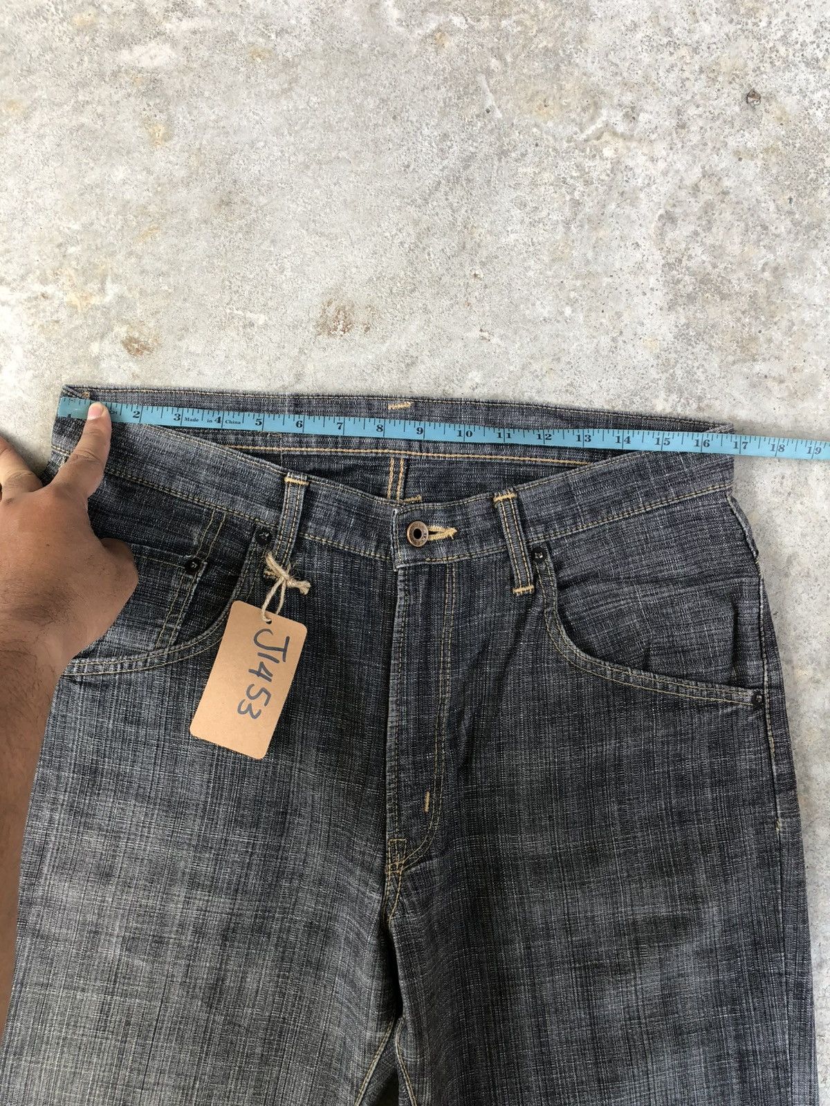 If Six Was Nine Japanese Edwin Flared Jeans Loose Jeans Distressed Jeans Size US 33 - 21 Thumbnail