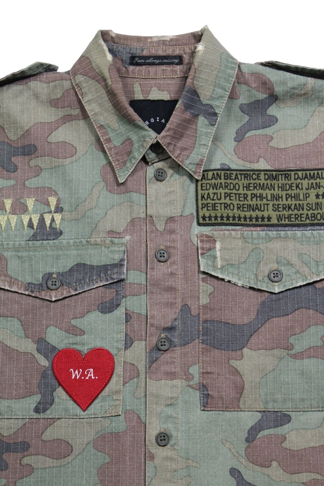 14th Addiction × If Six Was Nine × KMRii 2000S WHEREABOUTS CAMO I AM ALWAYS MISSING QUEEN JACKET Size US L / EU 52-54 / 3 - 9 Thumbnail
