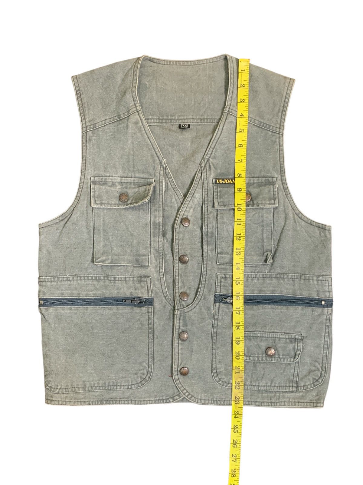 Japanese Brand Rare Design Vintage Us-Joan Vests Size US M / EU 48-50 / 2 - 9 Thumbnail