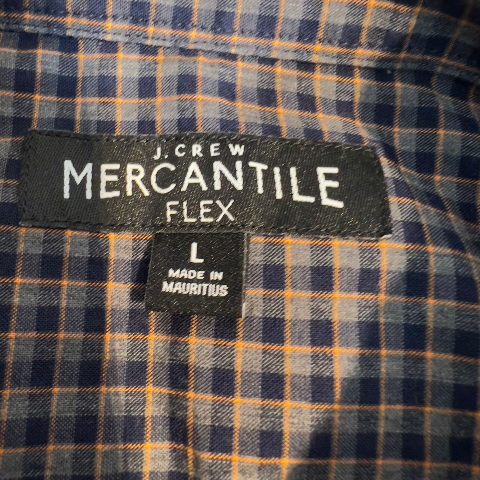 J.Crew J. Crew Mercantile Flex Button Down Shirt Mens L Blue Orange Size US L / EU 52-54 / 3 - 3 Thumbnail