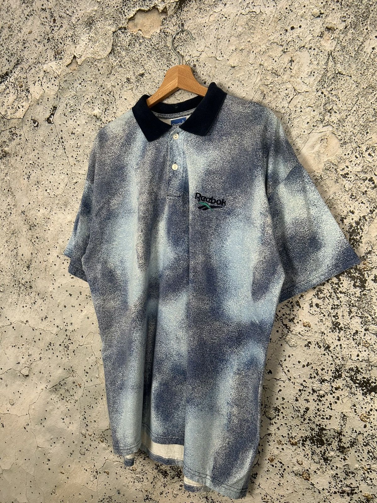 Reebok Vintage Reebok 90s Polo Rap Tee Sport Football Archive Size US XL / EU 56 / 4 - 2 Thumbnail