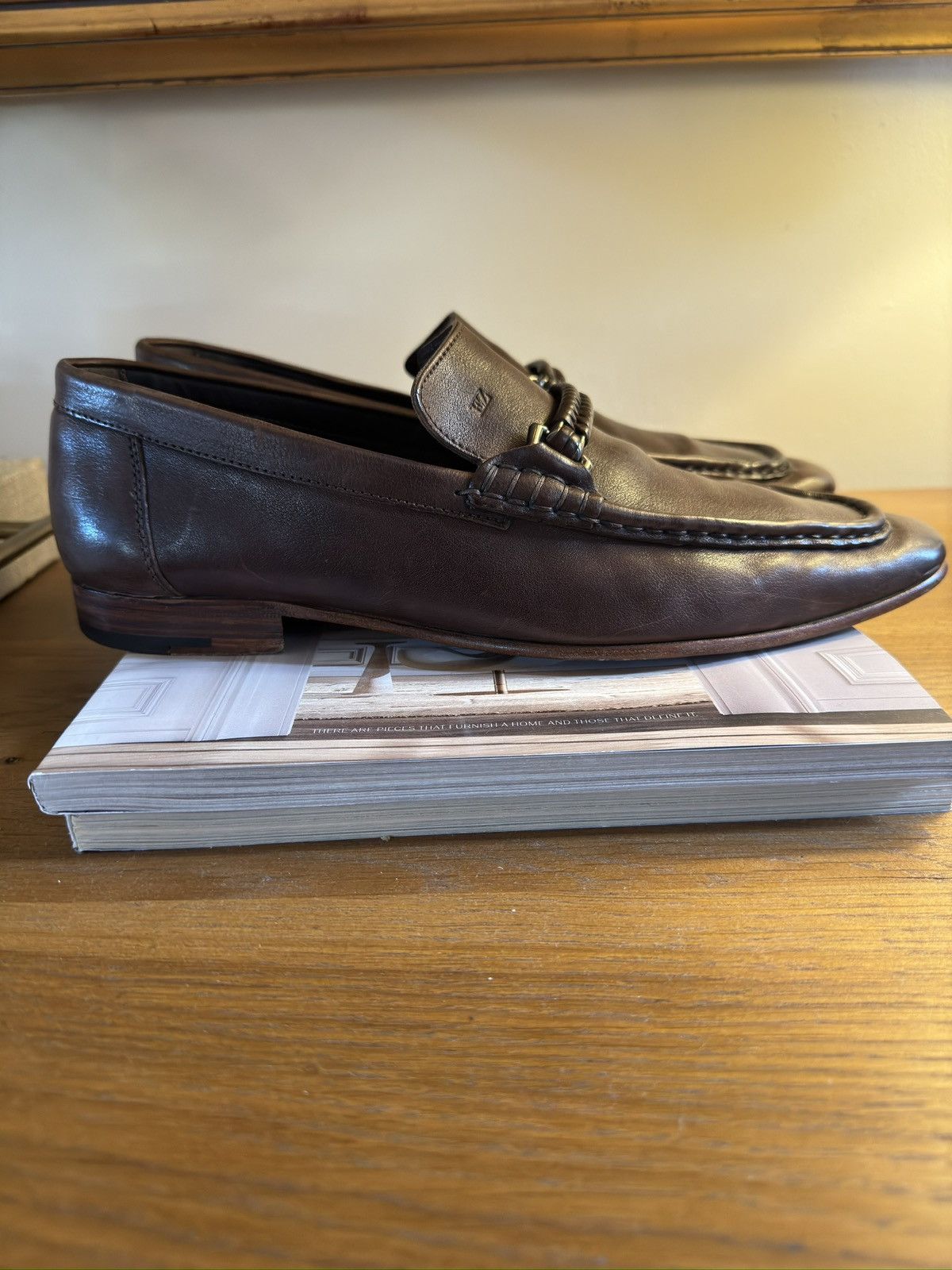 Ermenegildo Zegna Ermenegildo Zegna horsebit mock toe loafer Size 8 1/2 Size US 9.5 / EU 42-43 - 2 Thumbnail