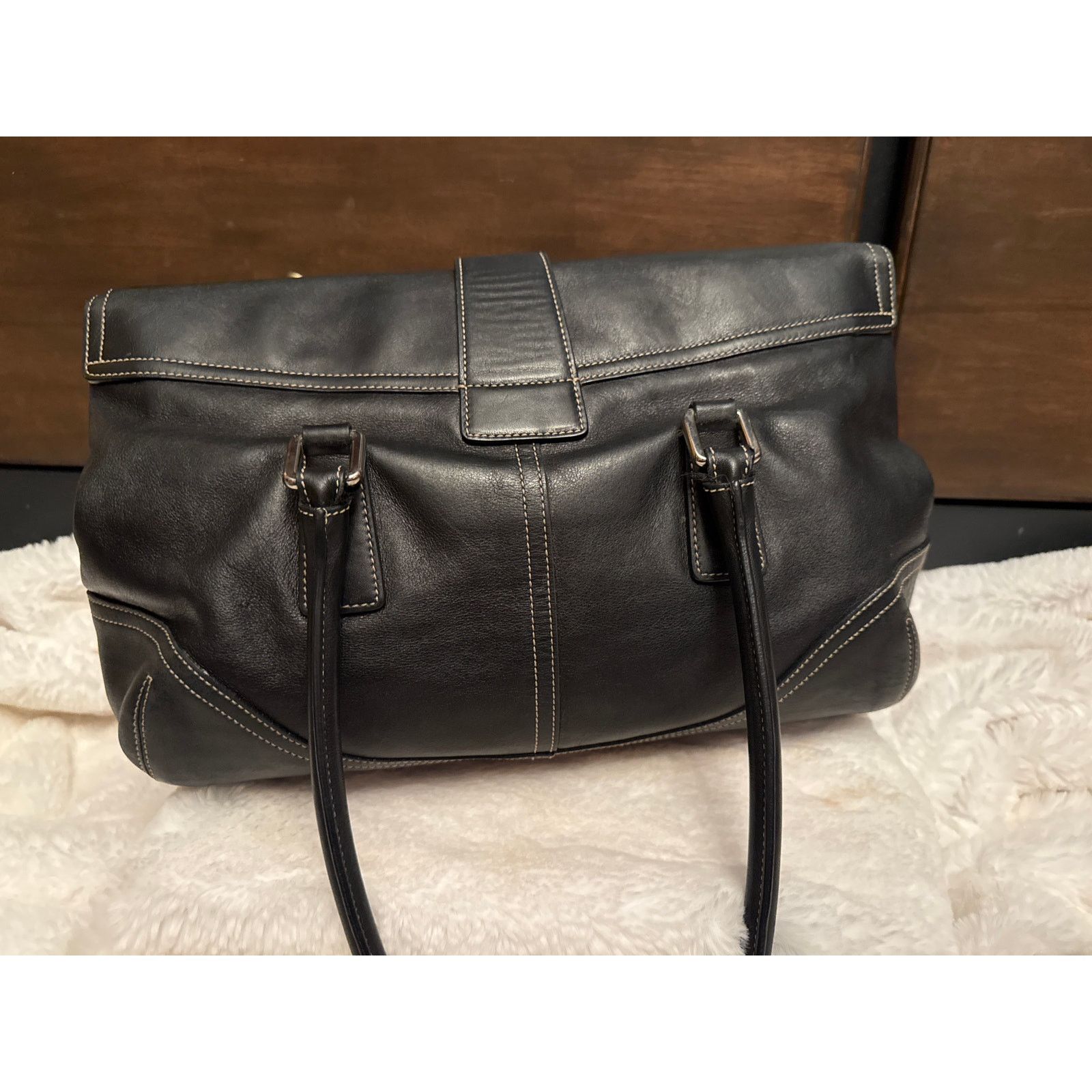 Coach Coach Soho / Hamptons Buckle Flap Shoulder Bag Size ONE SIZE - 4 Thumbnail