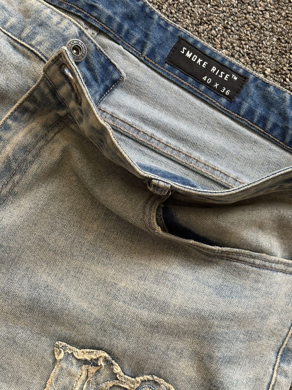 Smoke Rise “1999” Smoke Rise Denim Size US 40 / EU 56 - 2 Thumbnail