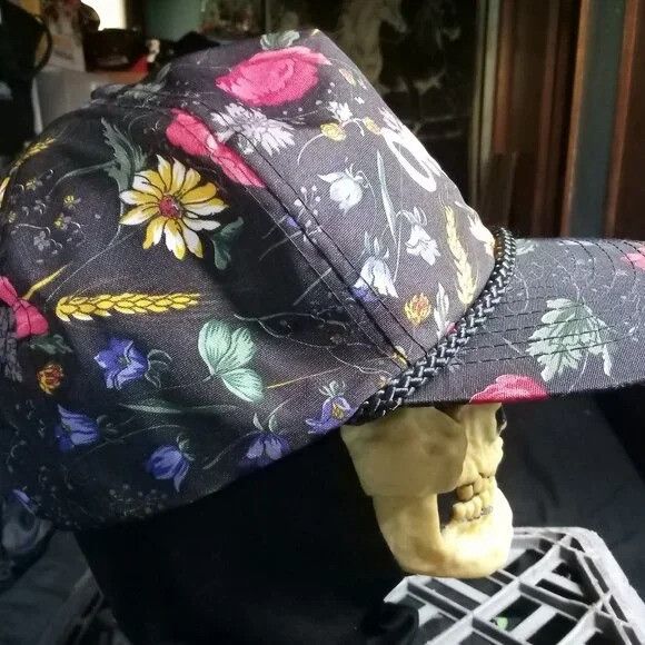 Other Vintage 90s Oregon Wildflowers Rope Snap Trucker Hat Cap Size ONE SIZE - 6 Thumbnail