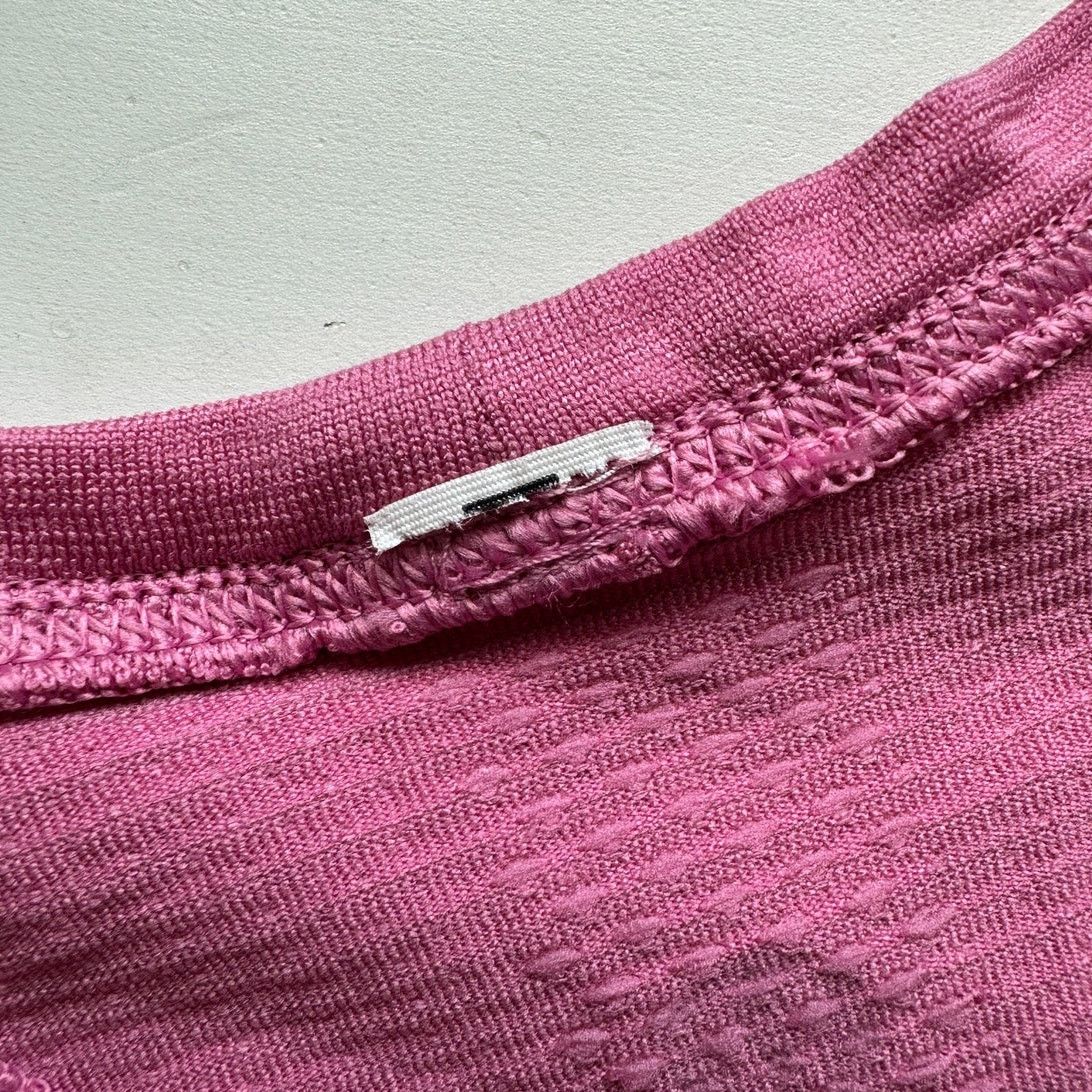 Lululemon Lululemon Pink Round Neck Long Line Racerback Tank Top 4 Size S / US 4 / IT 40 - 7 Thumbnail