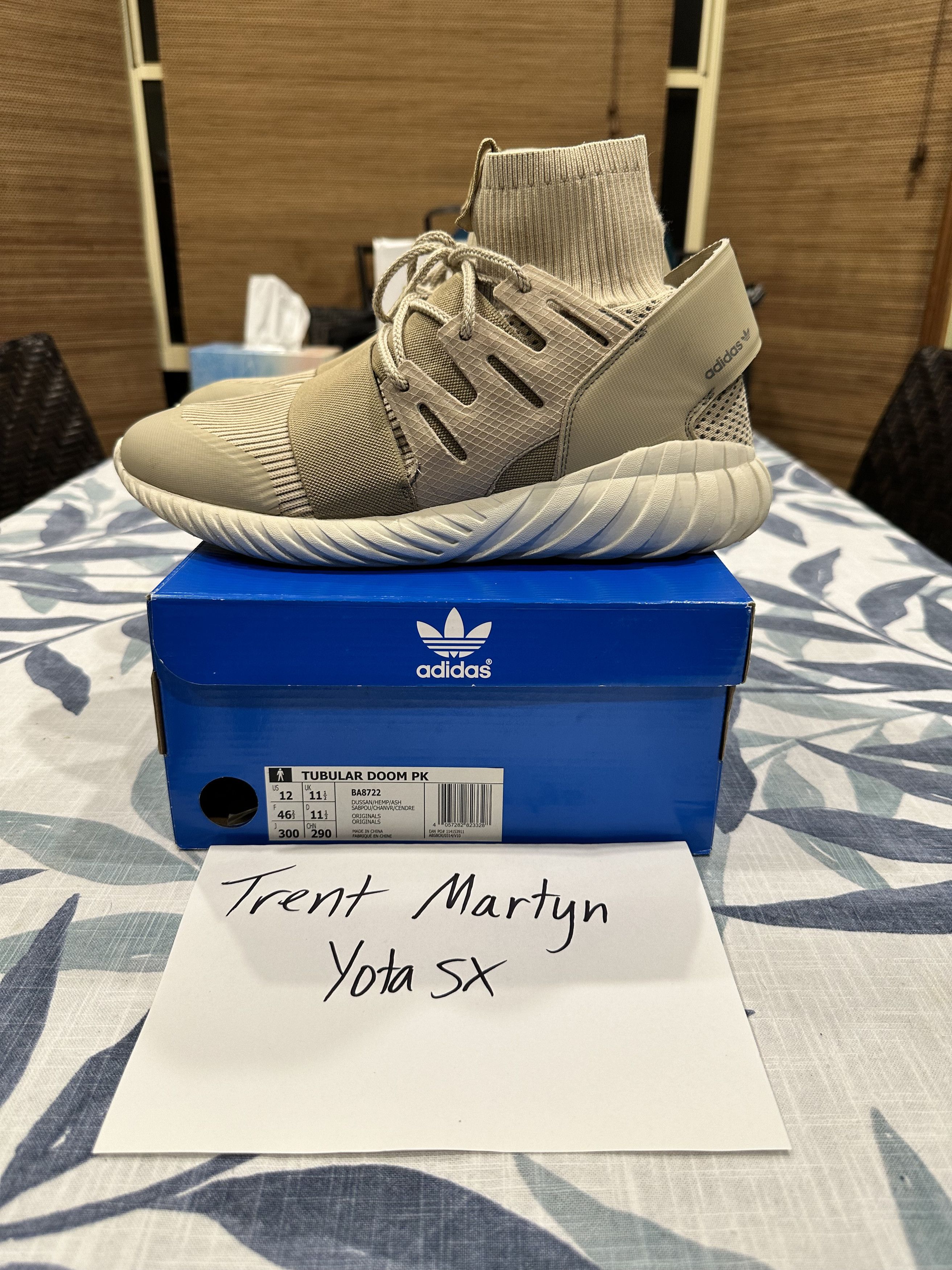 Adidas Adidas Tubular Doom Special Forces Size US 12 / EU 45 - 2 Thumbnail
