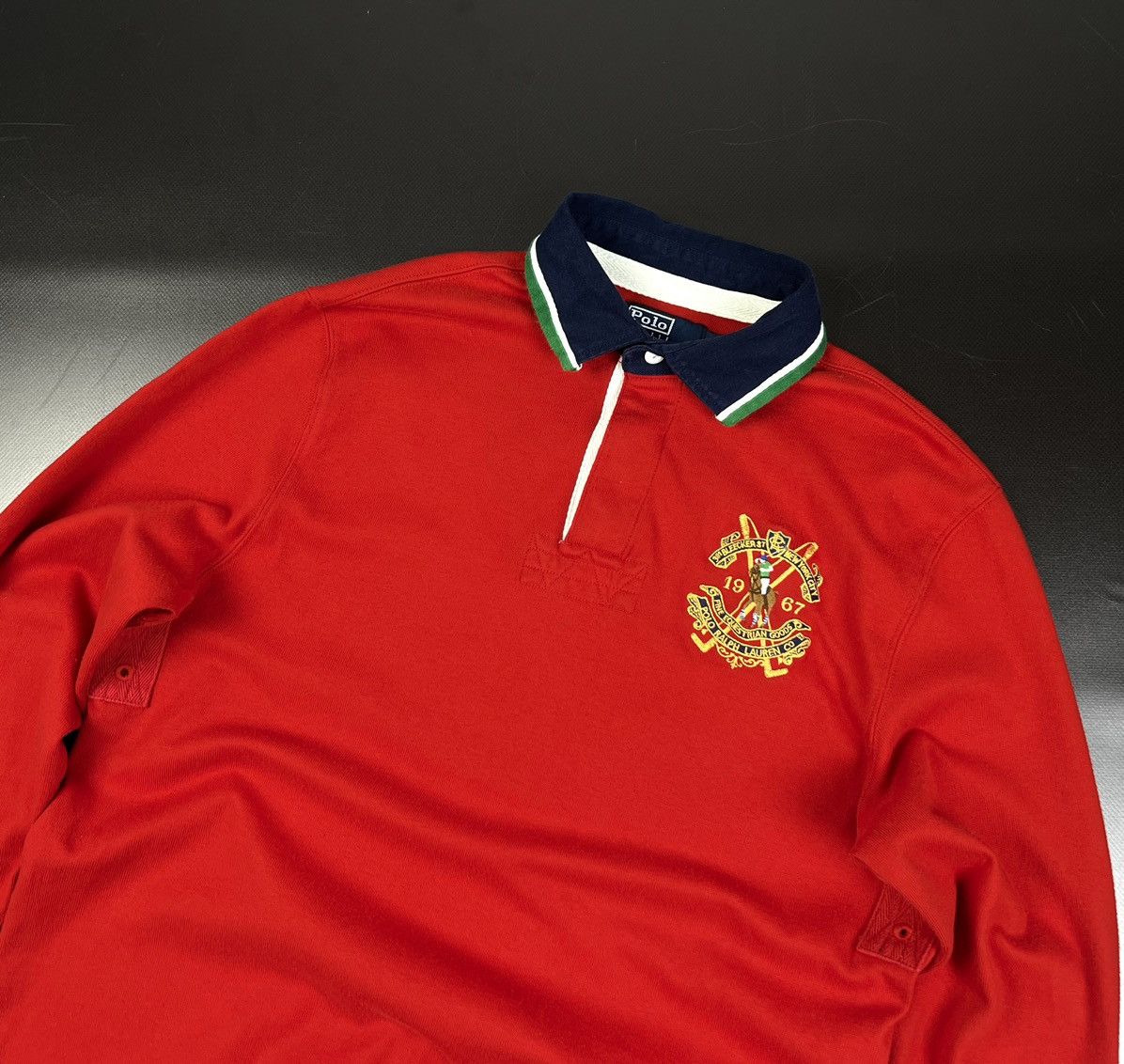 Polo Ralph Lauren × Rugby Ralph Lauren × Vintage Vintage Polo Ralph Lauren Rugby Long Sleeve Big Logo 3 Size US M / EU 48-50 / 2 - 3 Thumbnail
