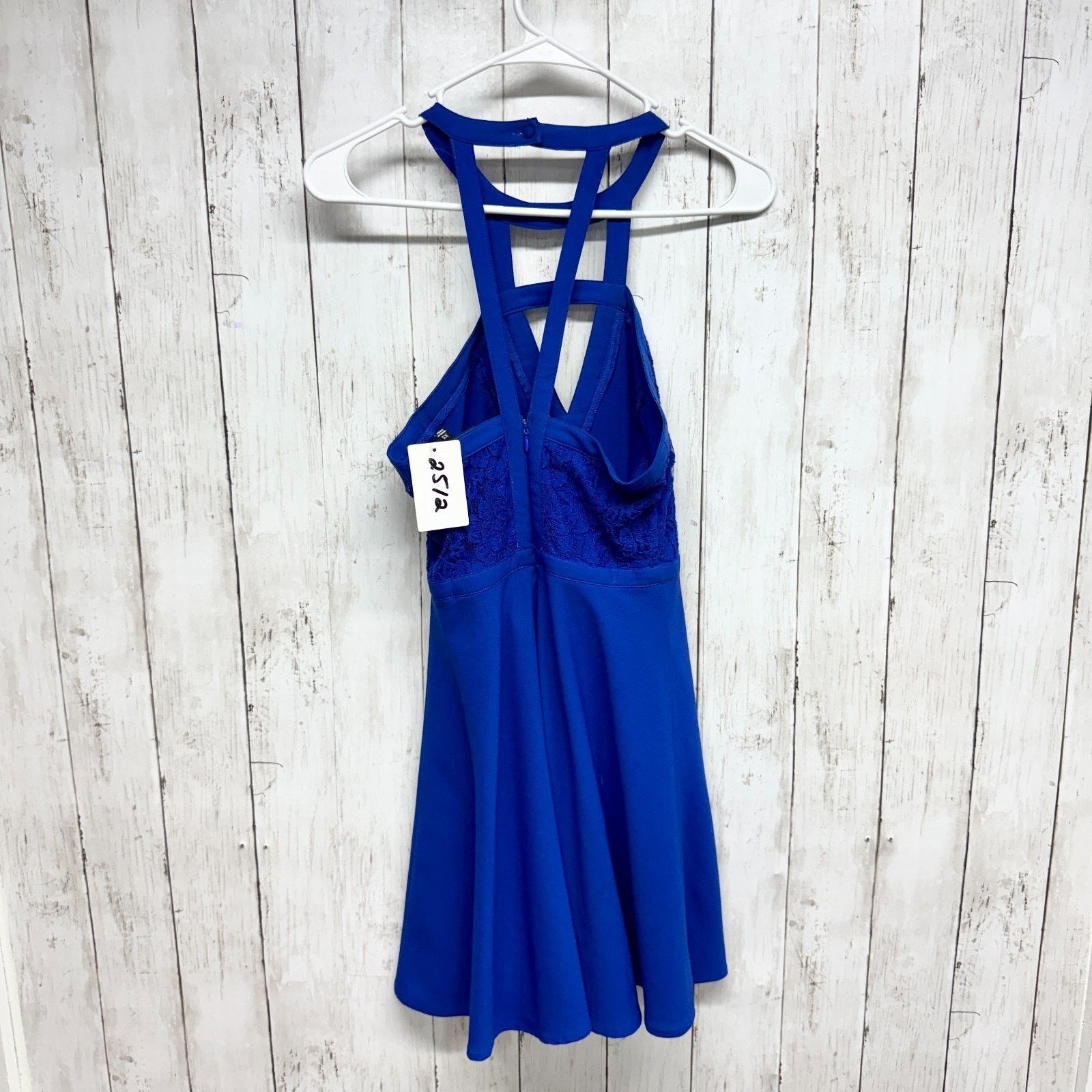 Other Lulus Dress Size XS Lace Halter Sleeveless Fit & Flare Mini Size XS / US 0-2 / IT 36-38 - 2 Thumbnail