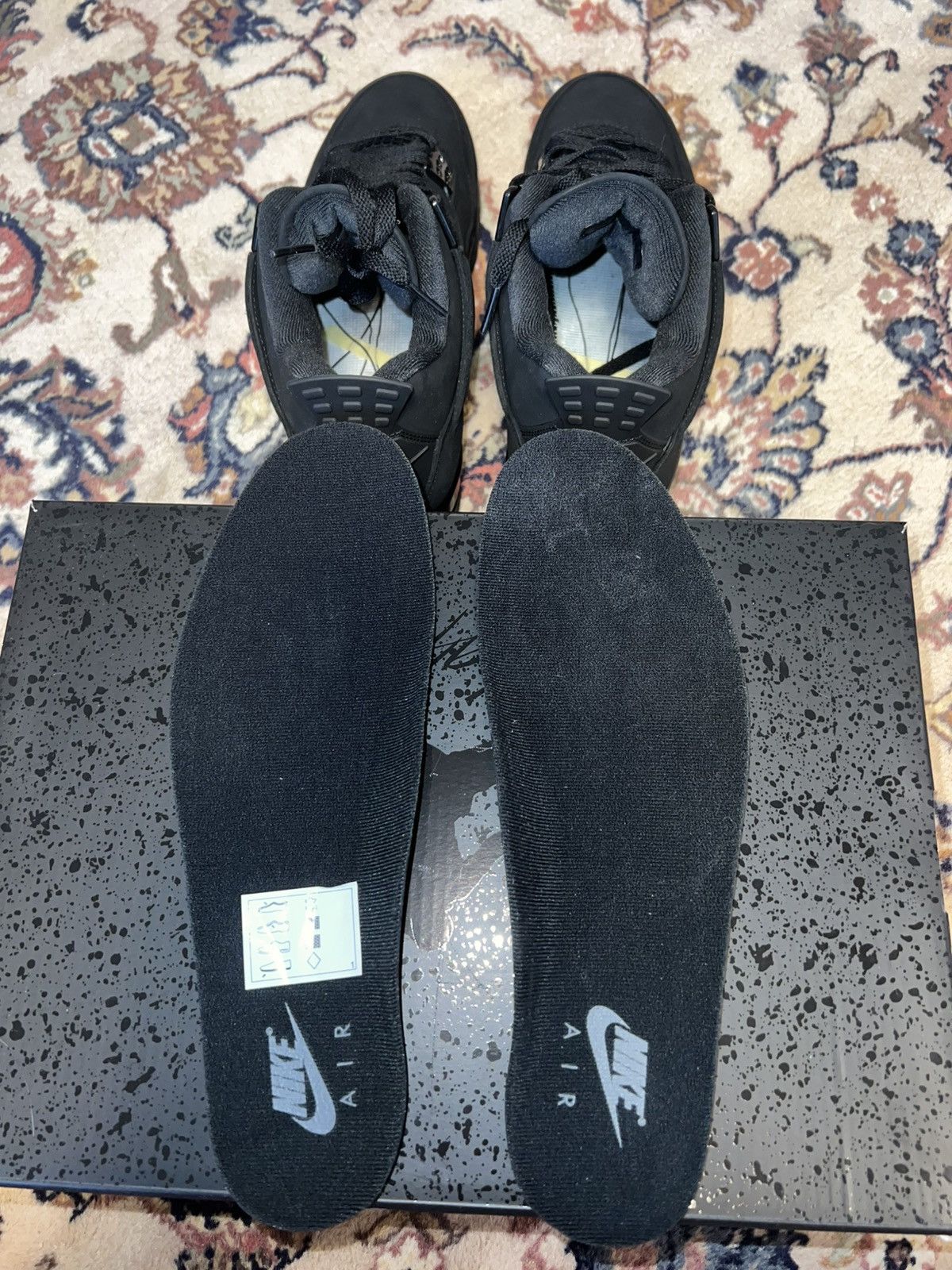 Jordan Brand Jordan 4 black cat 2025 Size US 9 / EU 42 - 7 Thumbnail