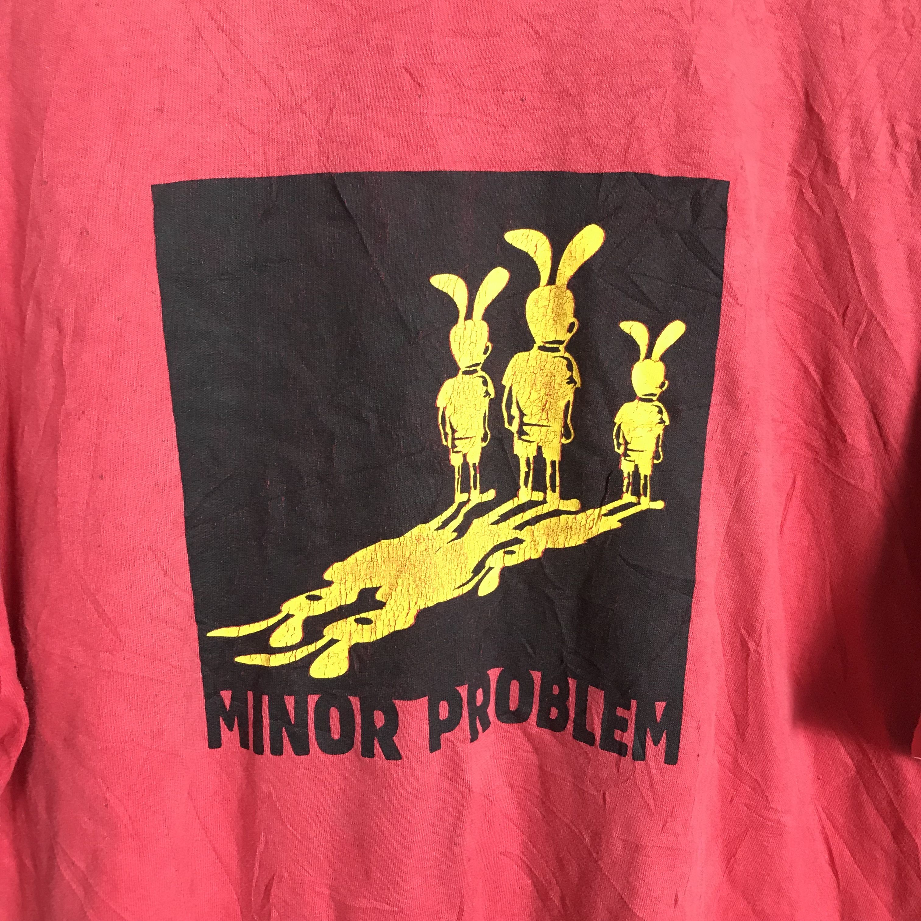 If Six Was Nine Vintage Japanese Minor Problem Crewneck shirt Size US L / EU 52-54 / 3 - 3 Thumbnail
