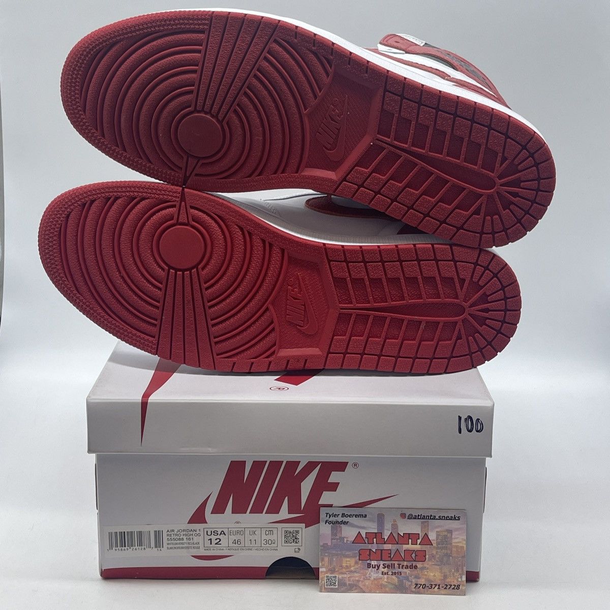 Jordan Brand Air Jordan 1 high heritage Size US 12 / EU 45 - 7 Thumbnail