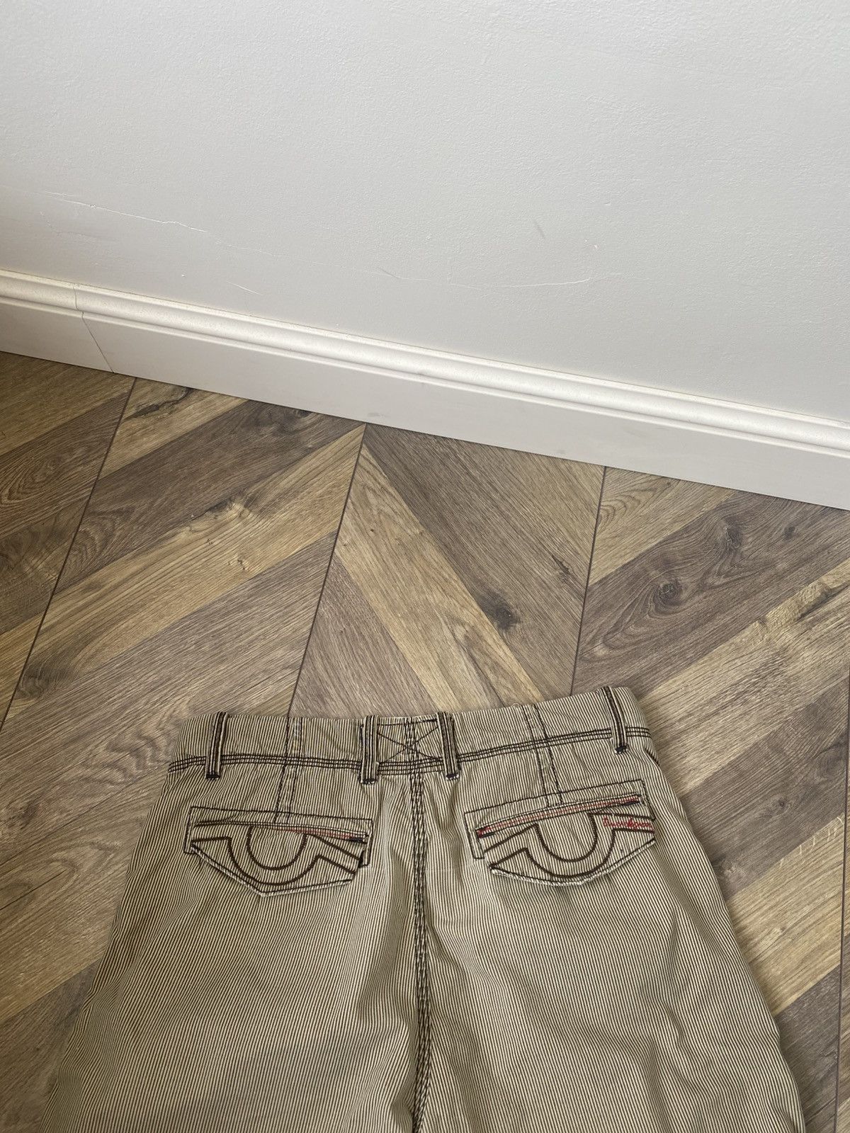 True Religion × Vintage Vintage True Religion Ricky Super T Checkerboard Shorts Size US 32 / EU 48 - 10 Thumbnail