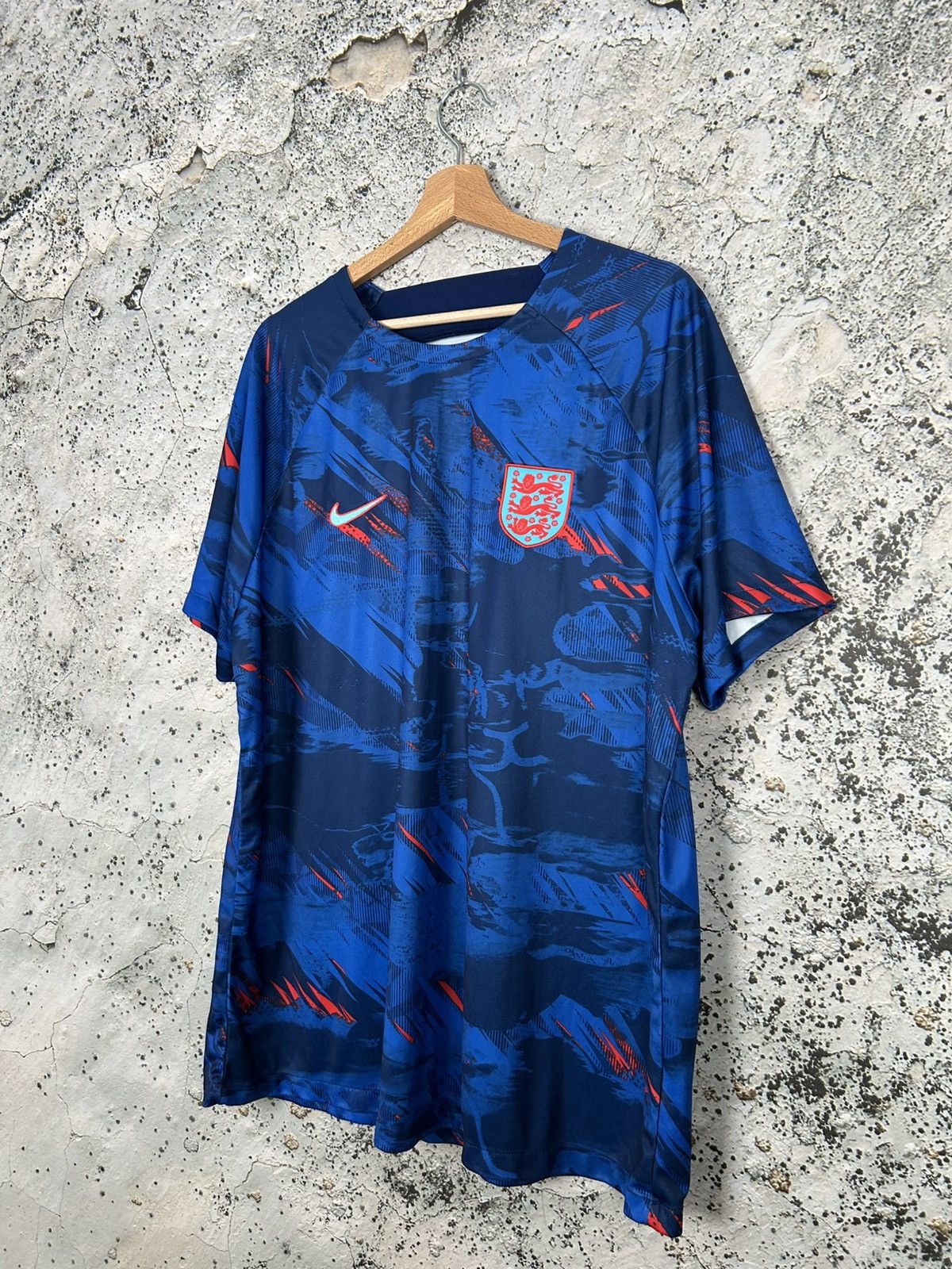 Nike Nike England Soccer Jersey Football Sportswear Hype Drill Size US XL / EU 56 / 4 - 2 Thumbnail