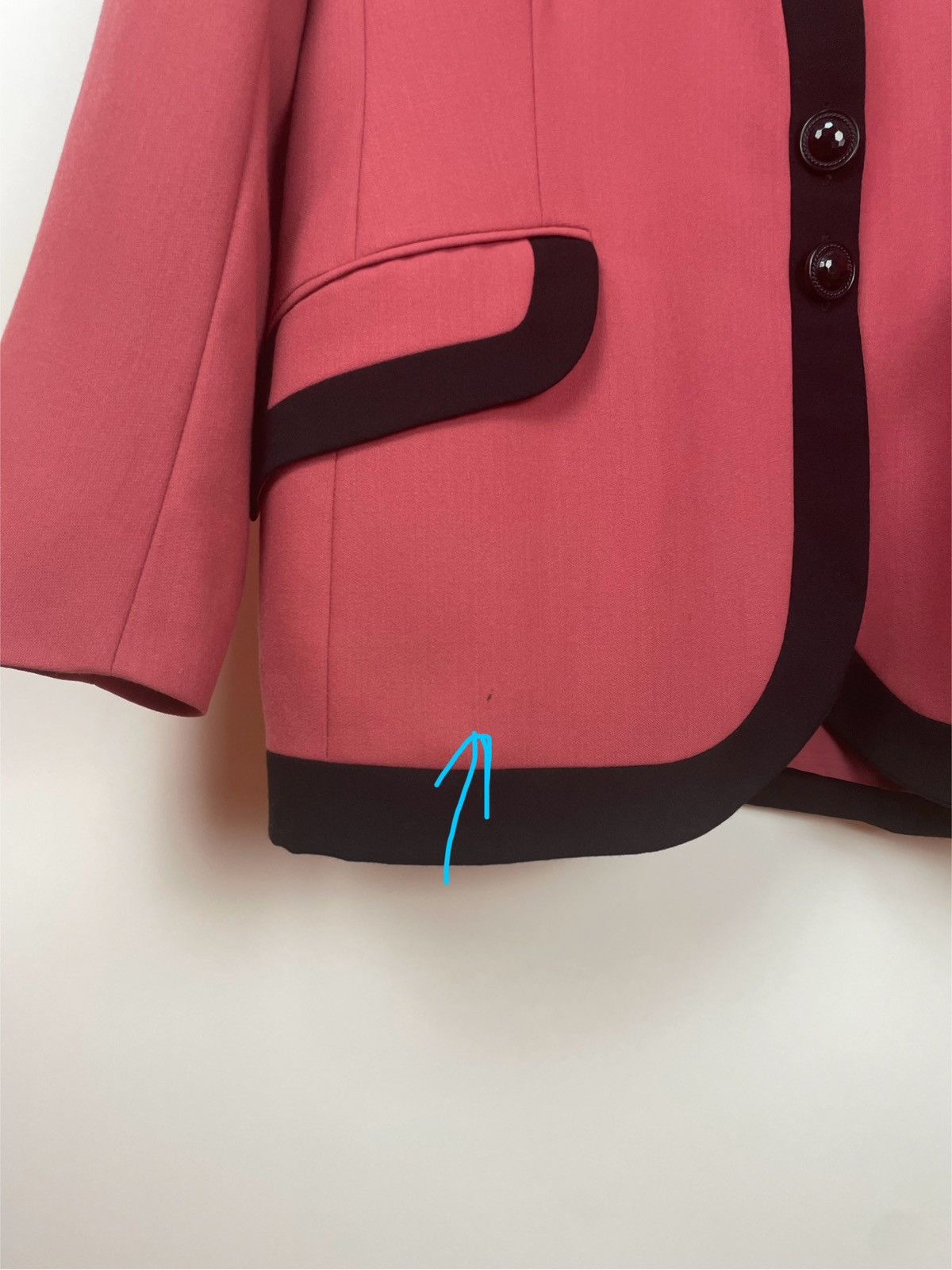 Vintage JACQUES VERT VINTAGE Blazer Jacket Womens Size US12 Size XL / US 12-14 / IT 48-50 - 11 Thumbnail