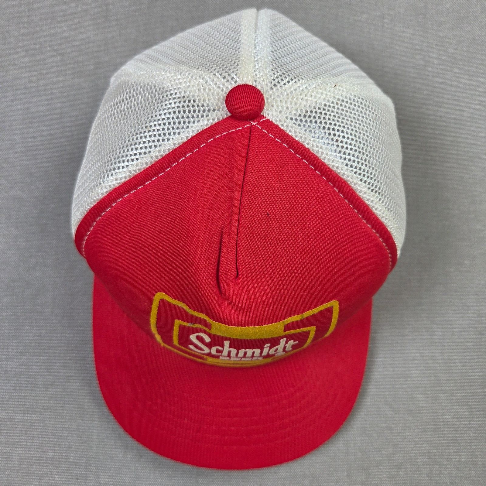 Vintage Schmidt Beer Vintage YoungAn Mesh Trucker Hat Korea OSFA Size ONE SIZE - 5 Thumbnail