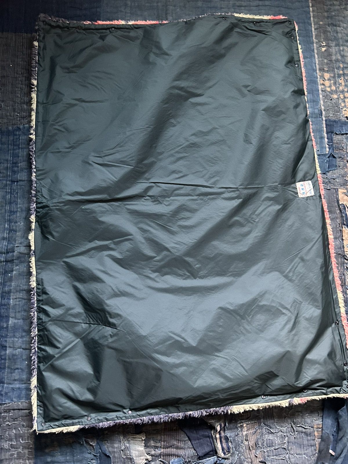 Kapital × Kapital Kountry kapital rug (origami poncho) Size ONE SIZE - 3 Thumbnail