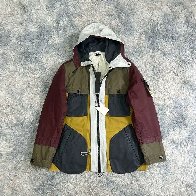 Stone Island Stone Island Multicolor Cotton Men's Jacket 0089 Size US L / EU 52-54 / 3 - 1 Thumbnail