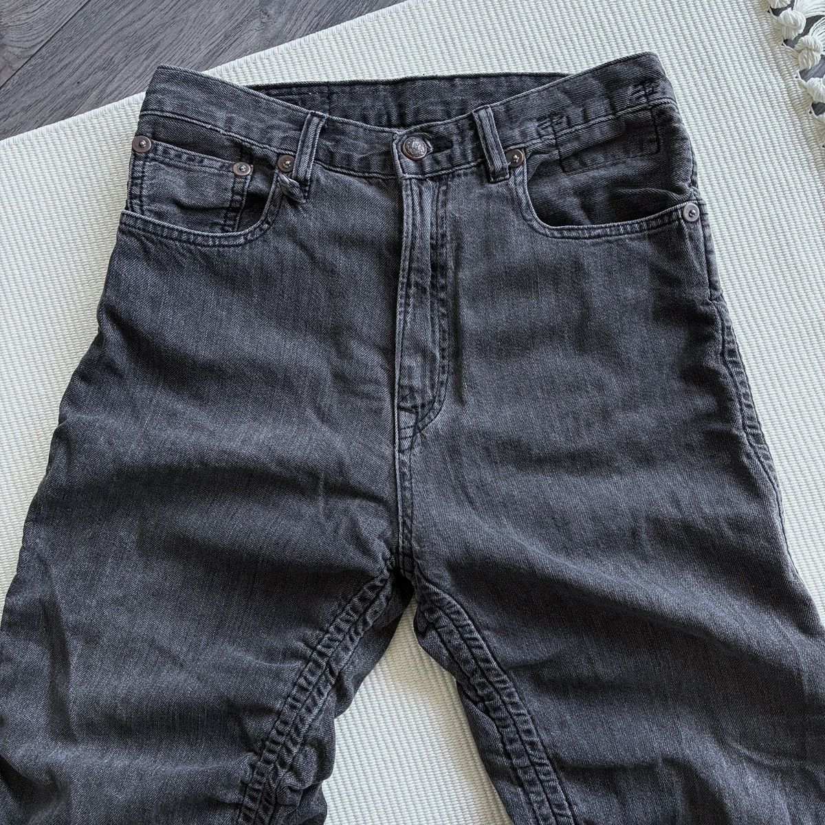 R13 R13 Shirring Jane Kane Black Jeans Size 28" / US 6 / IT 42 - 4 Thumbnail