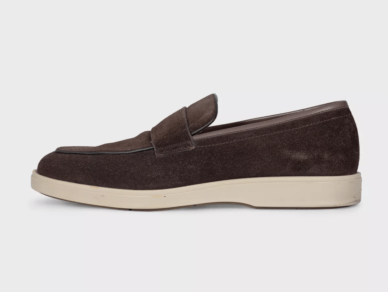Santoni Santoni Men’s Brown Suede Loafers Size US 9 / EU 42 - 1 Thumbnail
