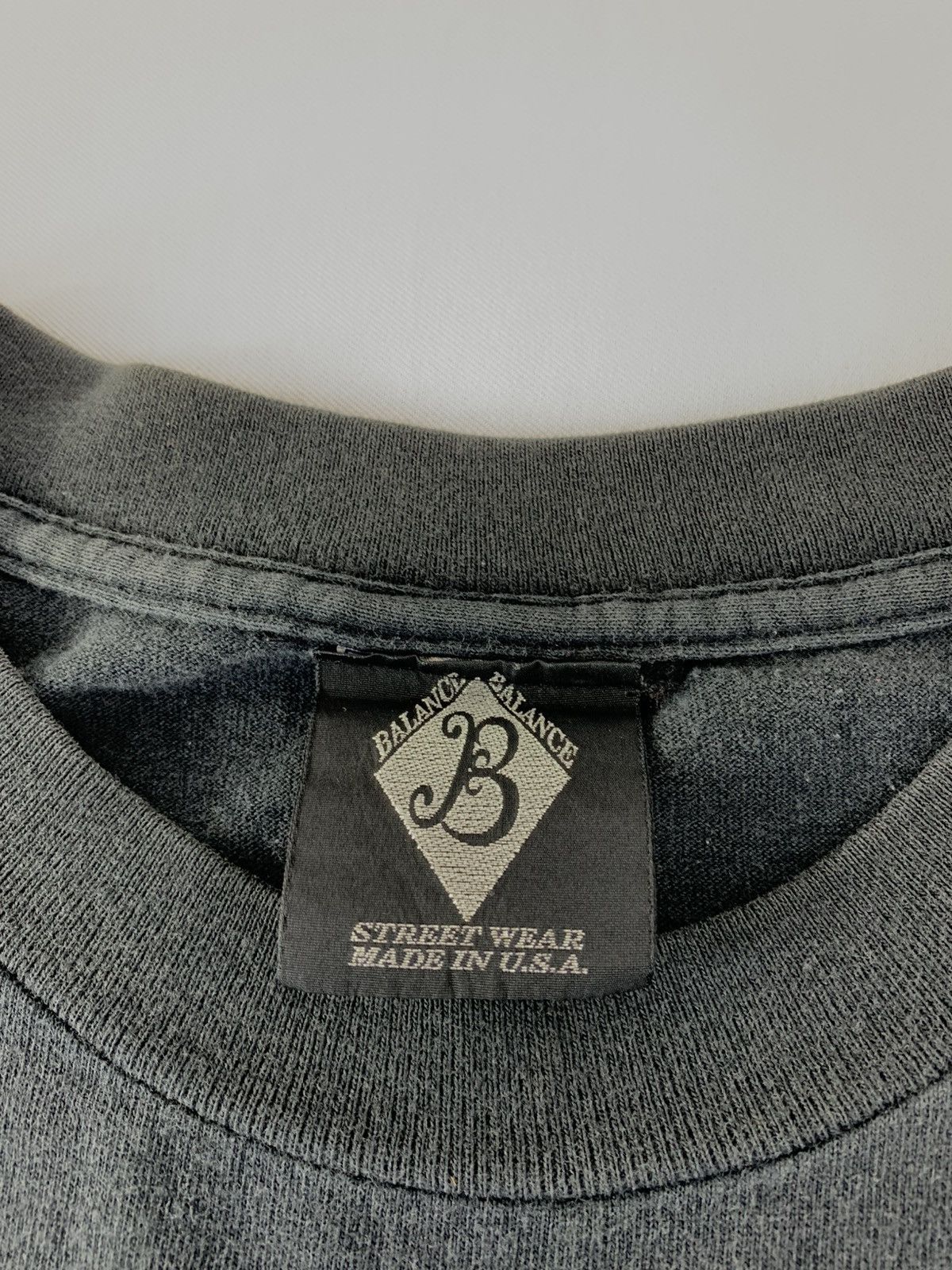 BAL Vintage 90s Balance Wear USA Streetwear Skateboard Tee Size US L / EU 52-54 / 3 - 5 Thumbnail
