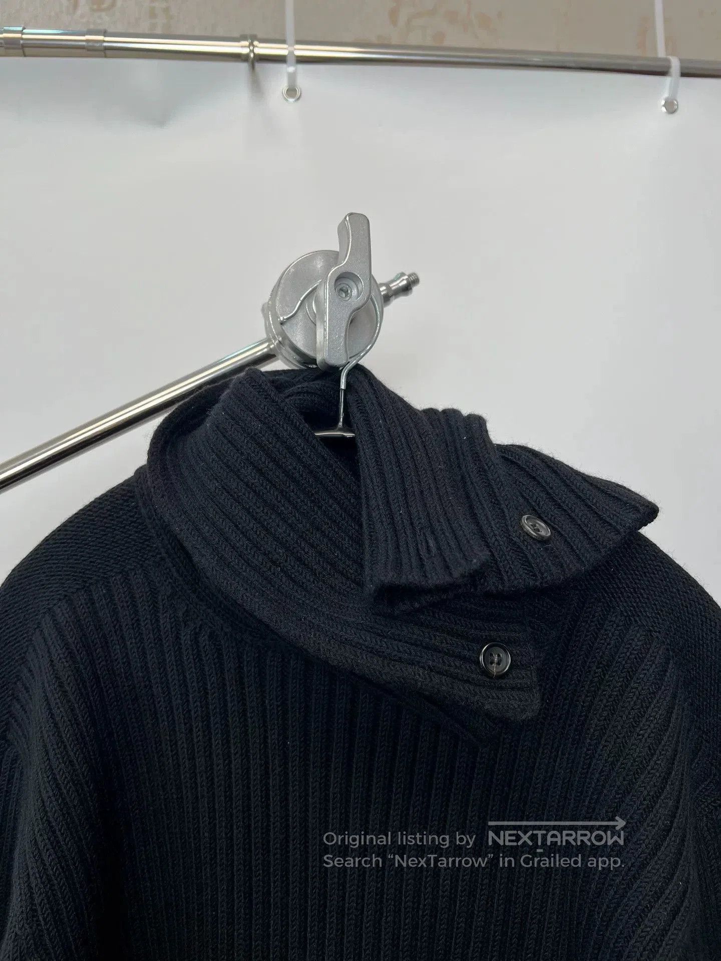 Yohji Yamamoto Yohji Yamamoto Wool Knit Sweater. Size US L / EU 52-54 / 3 - 4 Thumbnail