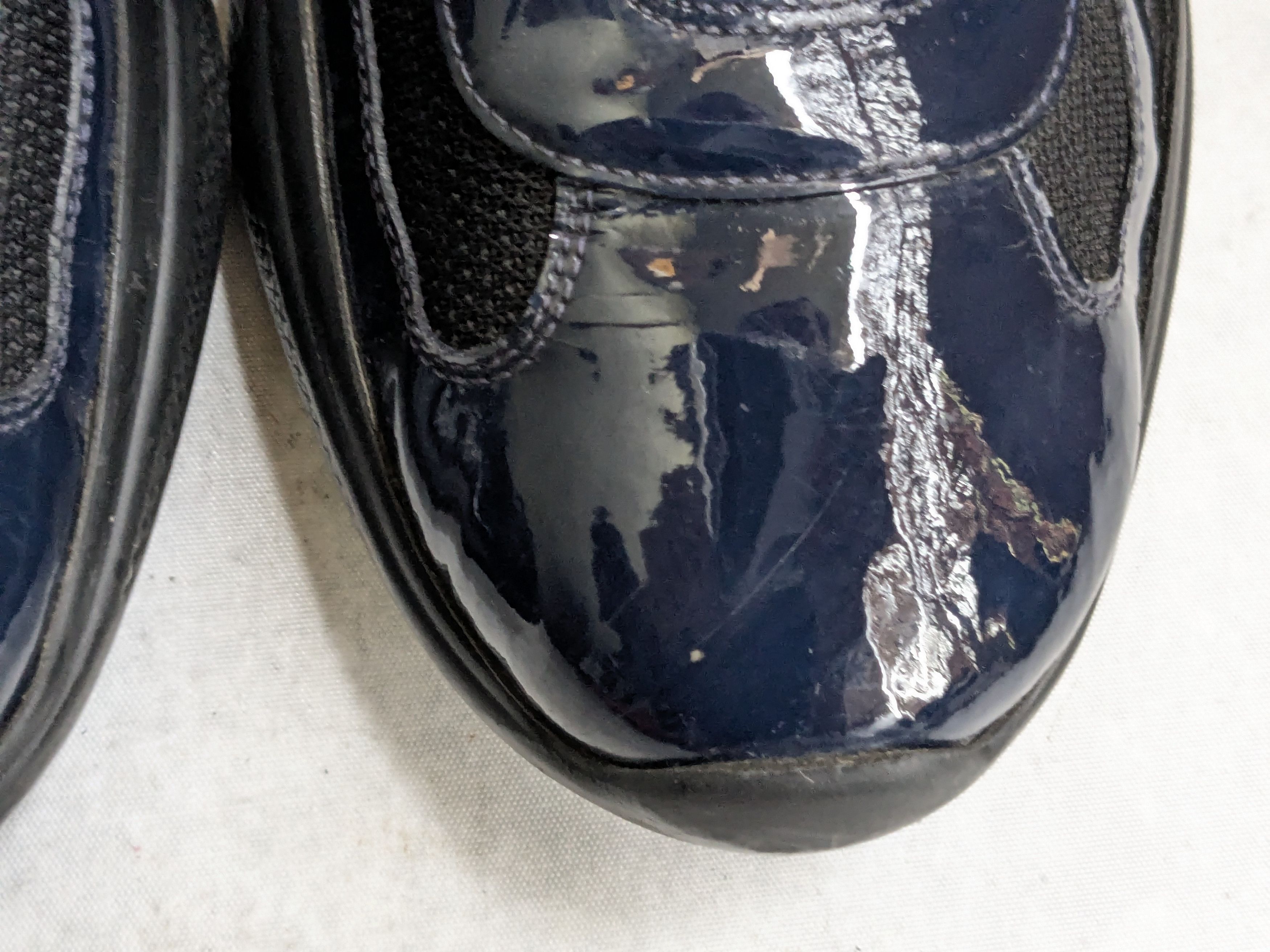 Prada Prada America's Cup Sneakers Navy Blue Patent Leather 9.5 Size US 9.5 / EU 42-43 - 5 Thumbnail