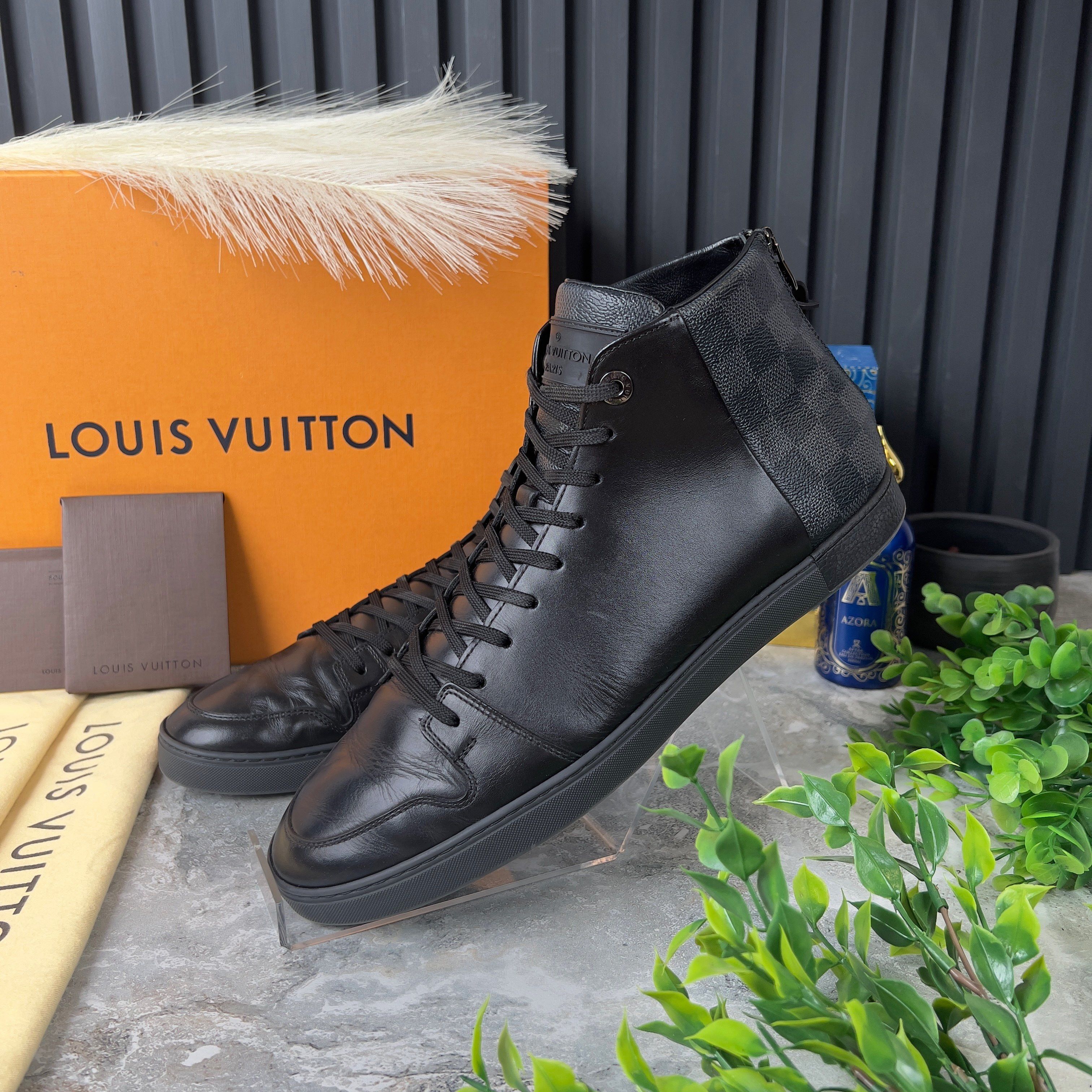 Louis Vuitton Louis Vuitton Line Up Sneakers Damier Leather Size US 9.5 / EU 42-43 - 1 Thumbnail