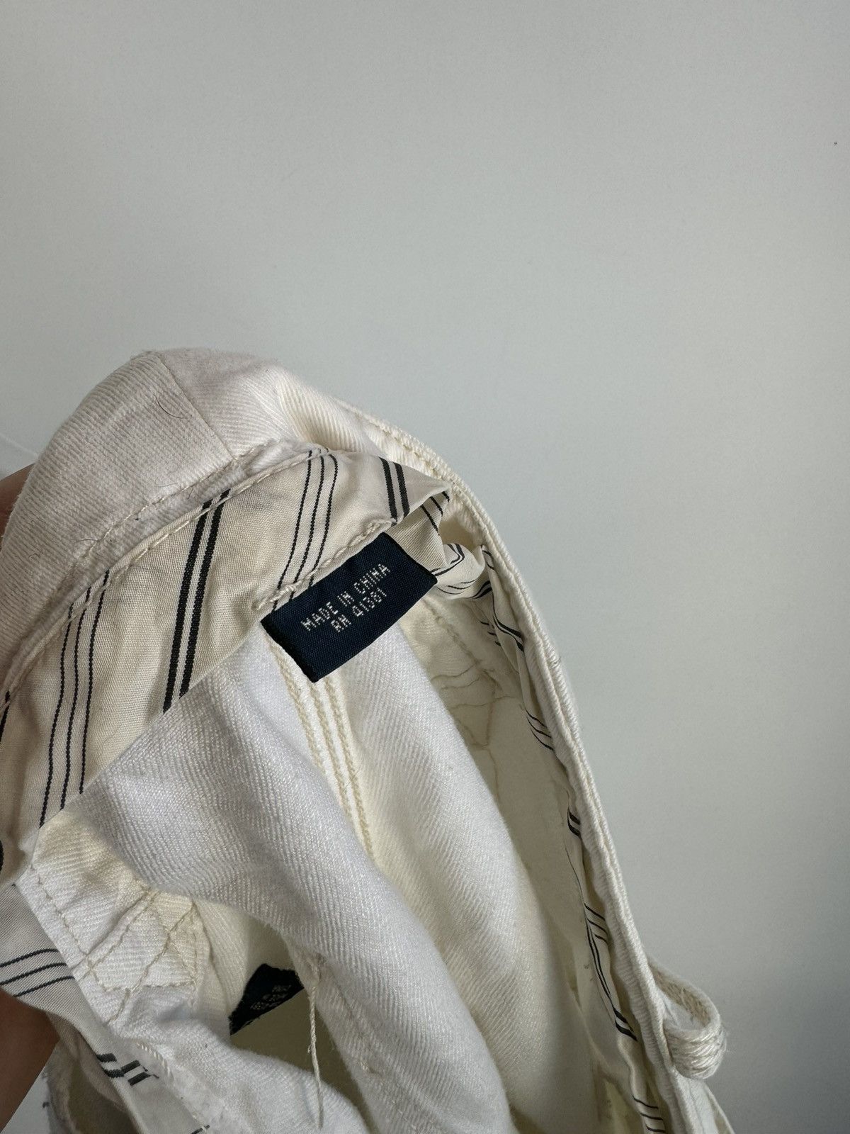 Vintage Vintage Polo Ralph Lauren Painted Distressed Military Shorts Size US 35 - 5 Thumbnail