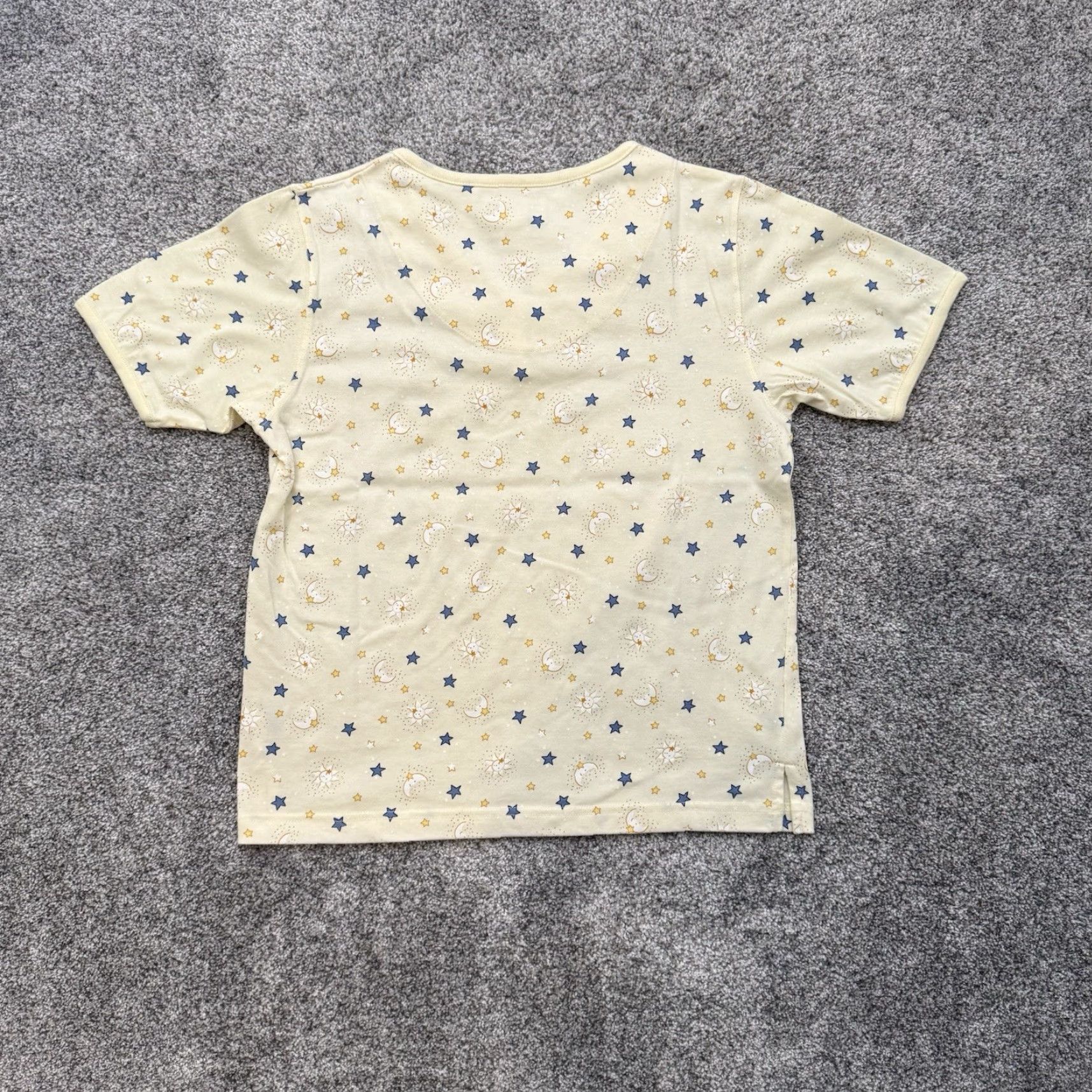 Vintage VINTAGE Christopher & Banks Pajama Shirt S Yellow Moon Stars Cottagecore Coquette Shirt Womens S Size S / US 4 / IT 40 - 8 Thumbnail