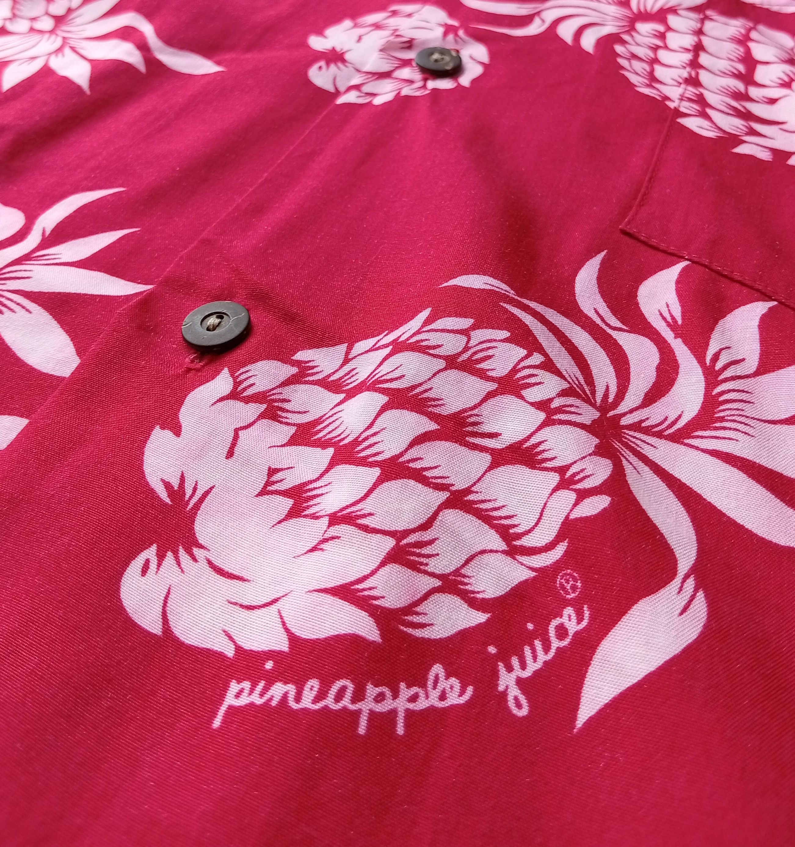 Vintage Pineapple Juice hawaiian rayon shirt Size US S / EU 44-46 / 1 - 5 Thumbnail