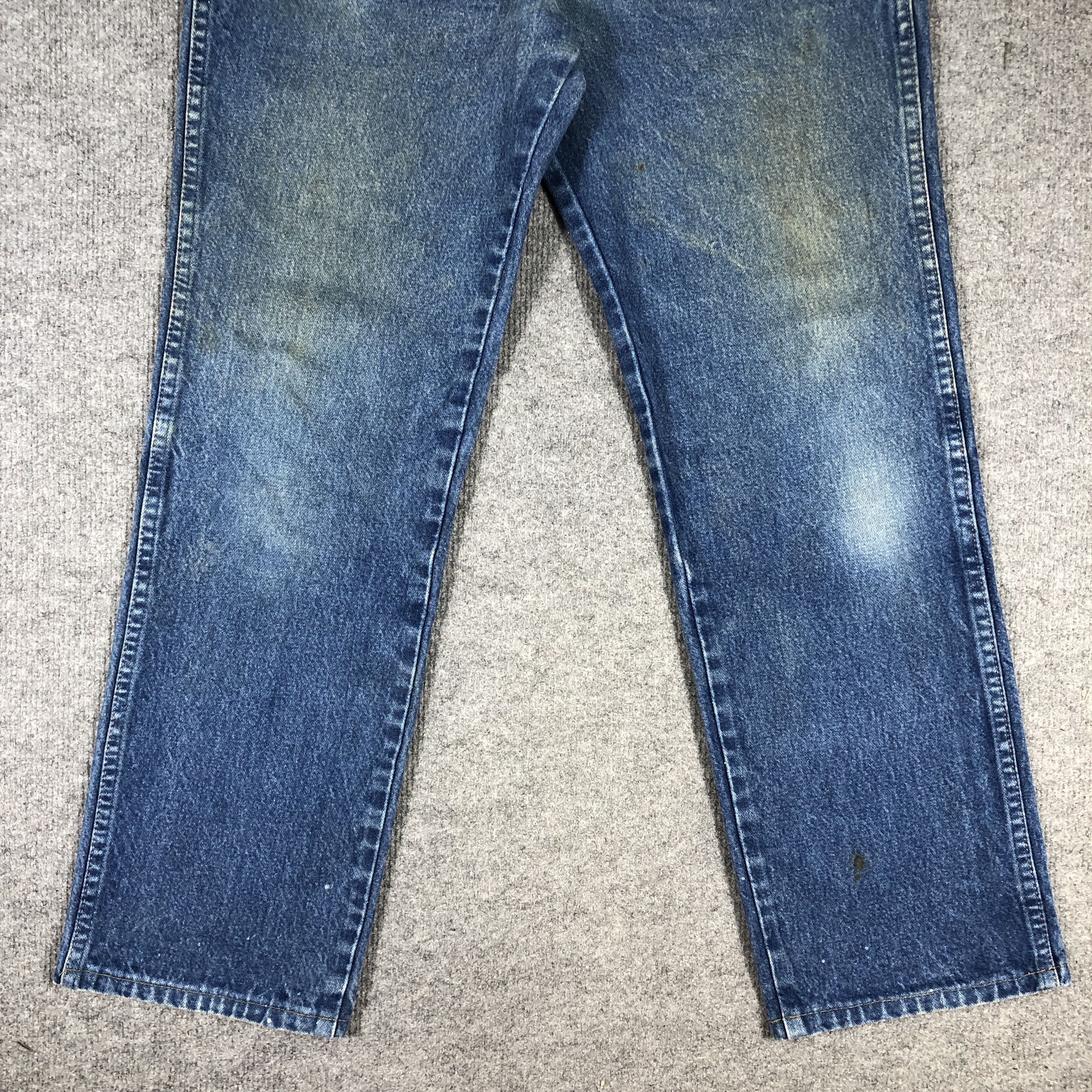 Vintage × Wrangler Vintage Wrangler Light Blue Wash Jeans L718 Size US 33 - 3 Thumbnail