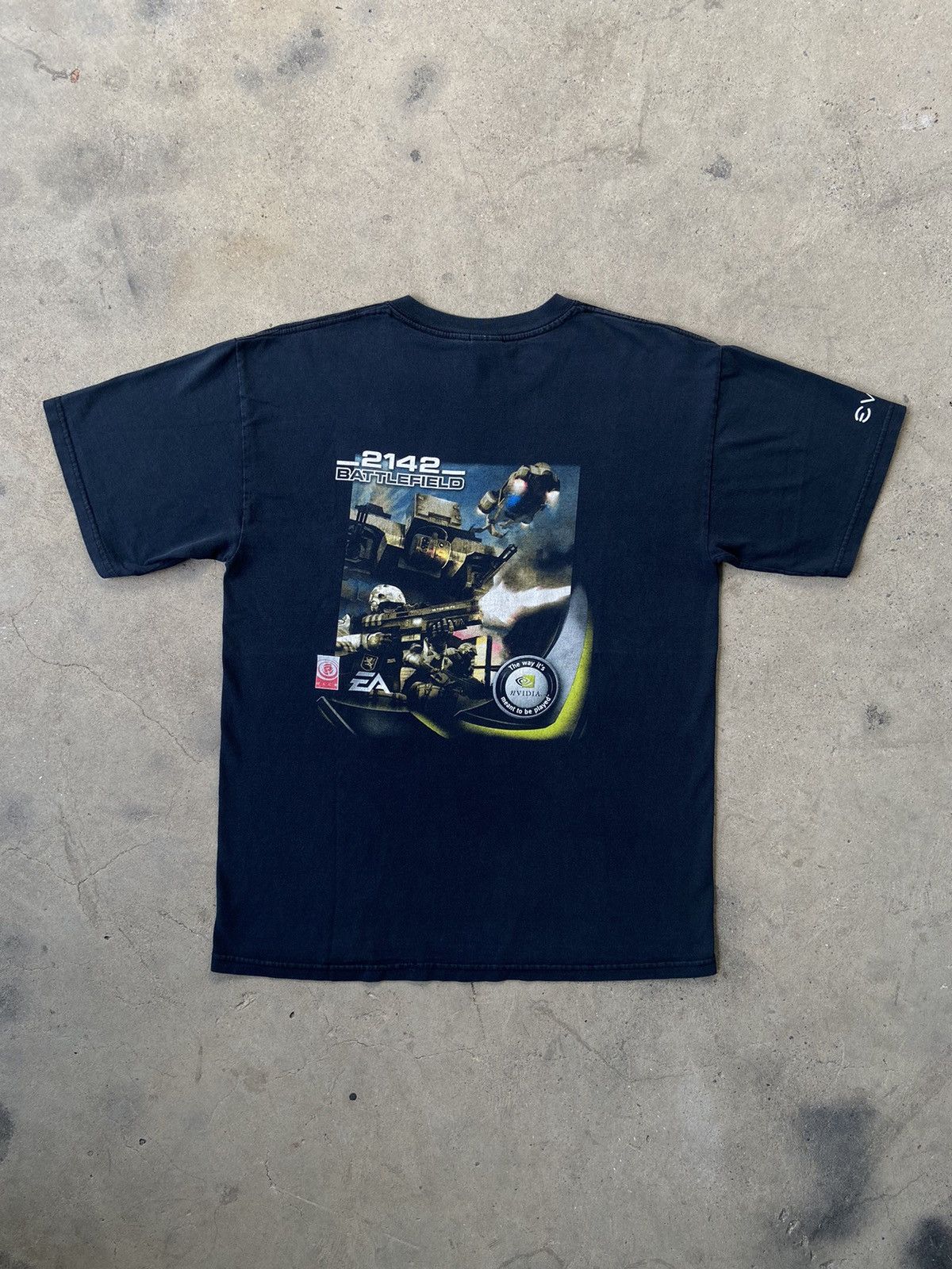 Vintage Battlefield 2142 Promo Tee - 2006s Size US L / EU 52-54 / 3 - 1 Thumbnail