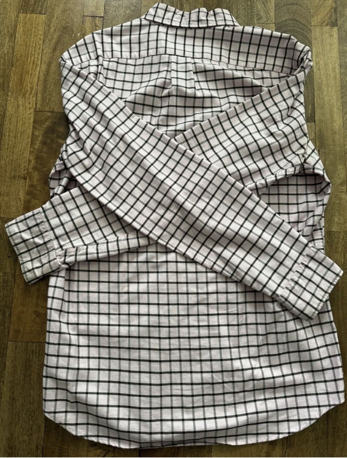 J.Crew J.Crew Slim Fit Plaid Oxford Shirt Mens M Pink Button Down Size US M / EU 48-50 / 2 - 2 Thumbnail