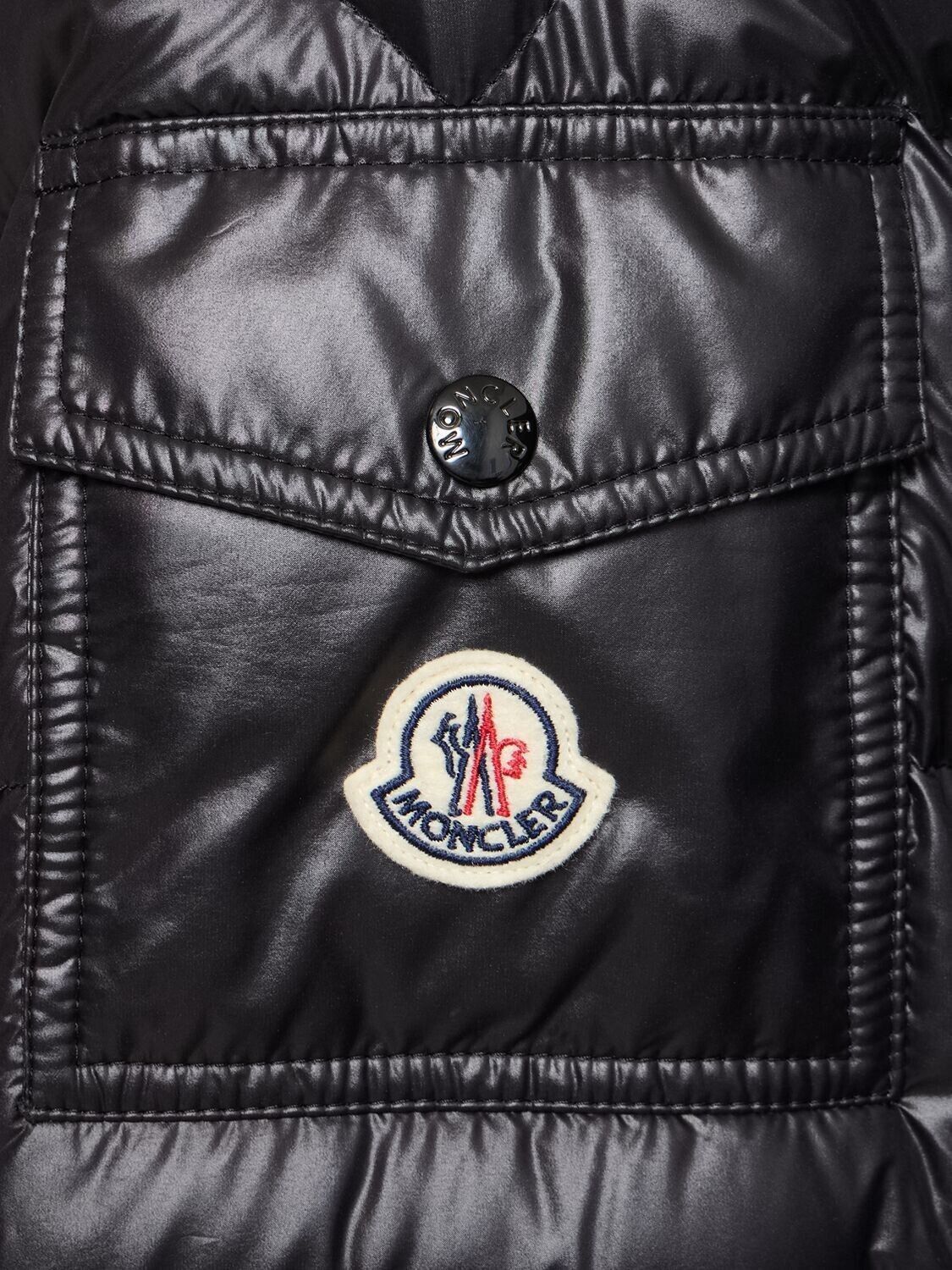 Moncler MONCLER Lule Men's Black Down Jacket New 7 Size US XXL / EU 58 / 5 - 3 Thumbnail