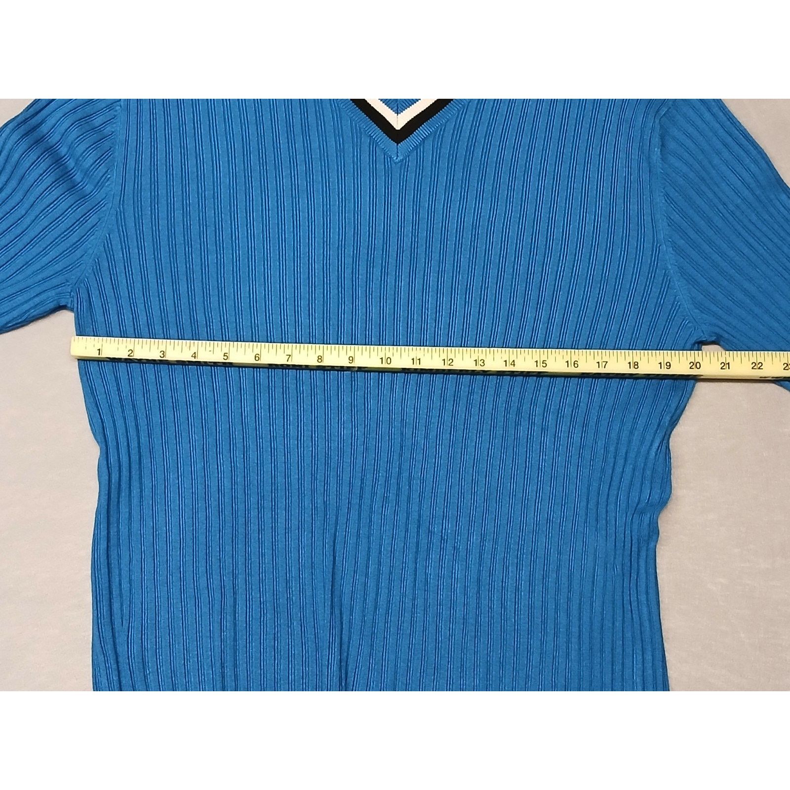Liz Claiborne Claiborne Multicolor (XL) Stretch Long Sleeve Casual Sweater Size US XL / EU 56 / 4 - 3 Thumbnail