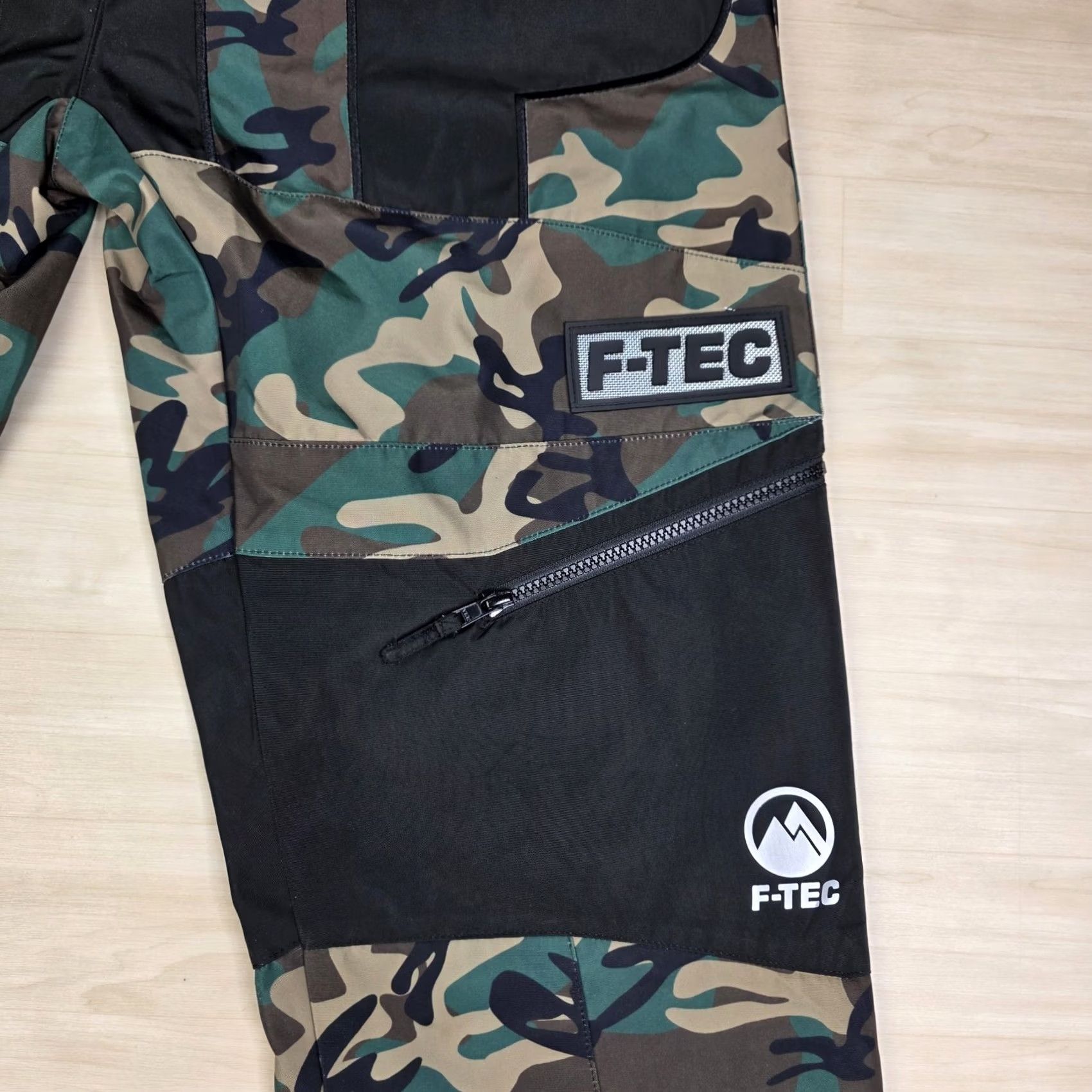 Vintage FTP F-Tec Woodland Camo Snow Pants Water Repellant Streetwear Men's XL Size US 36 / EU 52 - 6 Thumbnail