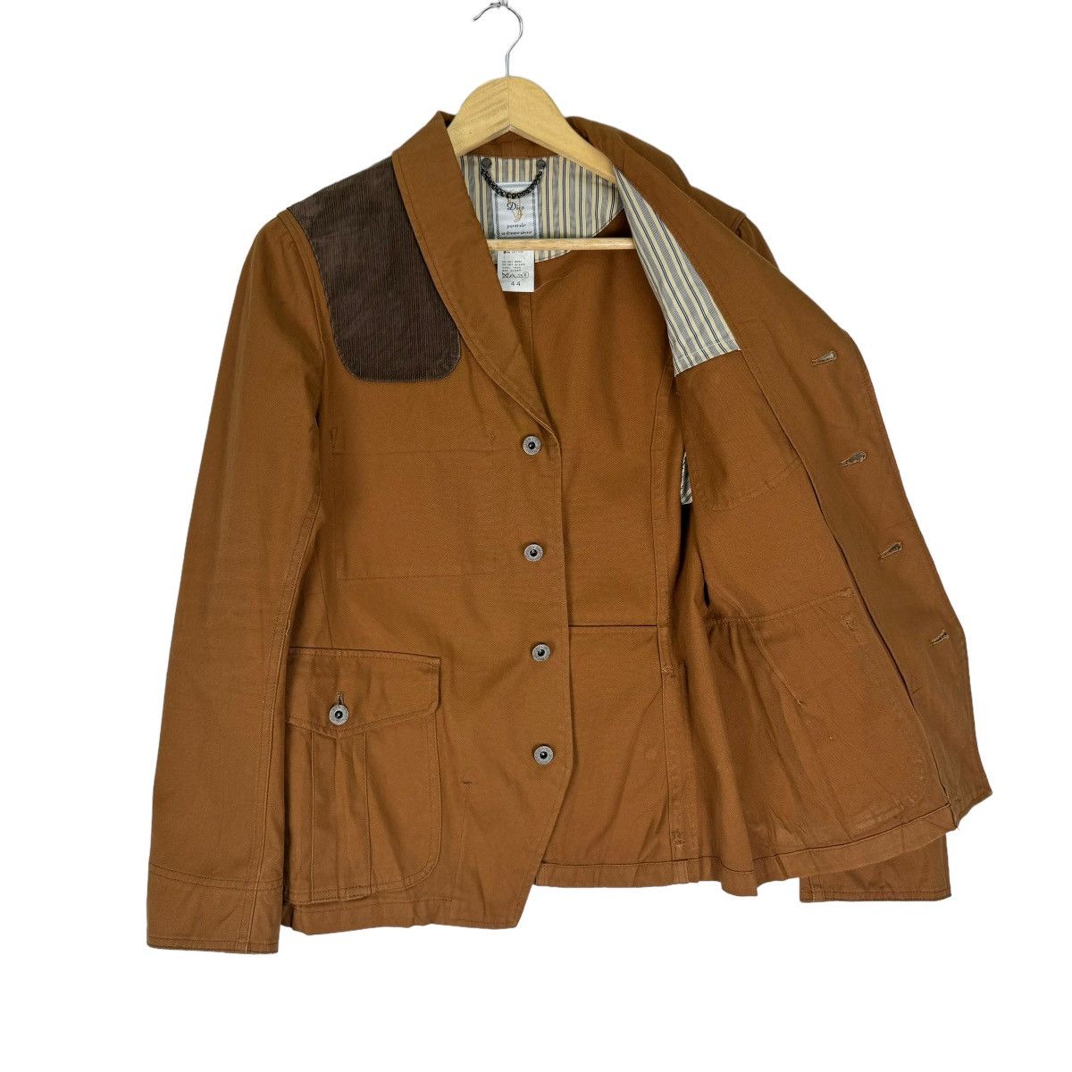 Hunter × Japanese Brand 🌟DICO JAPAN CHORE HUNTING UTILITY POCKET JACKET Size US S / EU 44-46 / 1 - 9 Thumbnail