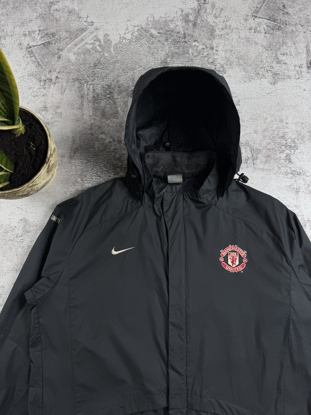 Nike Vintage Manchester United 2005/2006 Football Soccer Light Jacket Windbreaker Size US M / EU 48-50 / 2 - 4 Thumbnail