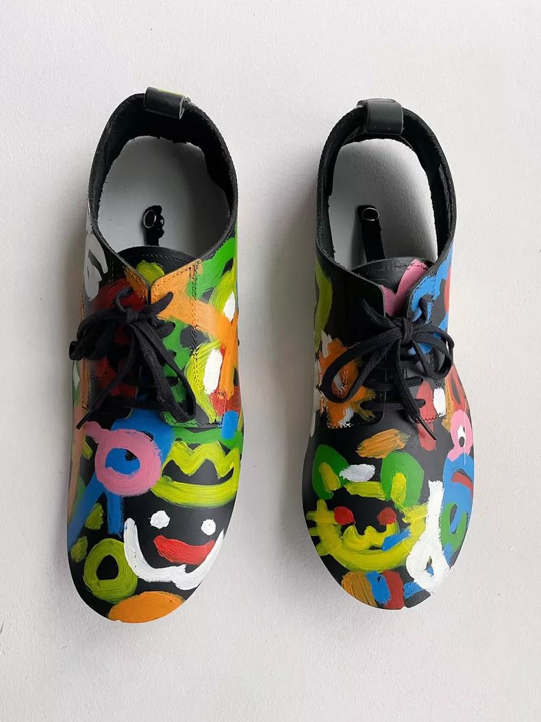 Comme des Garcons Comme Des Garcons 14SS Show Graffiti Shoe Cover 2504-Nextar Size ONE SIZE - 1 Thumbnail