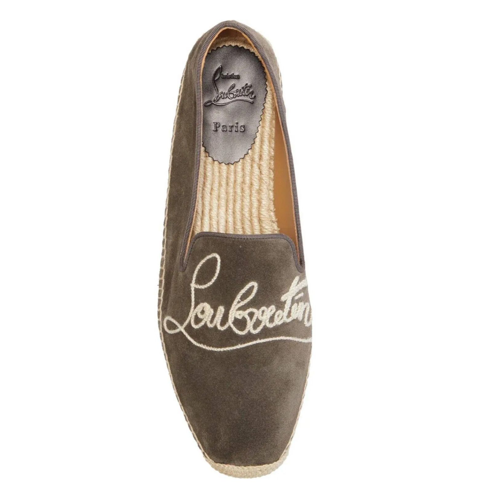 Christian Louboutin Christian Louboutin Mens Top Suede Brown Espadrille 42 9 Size US 9 / EU 42 - 6 Thumbnail