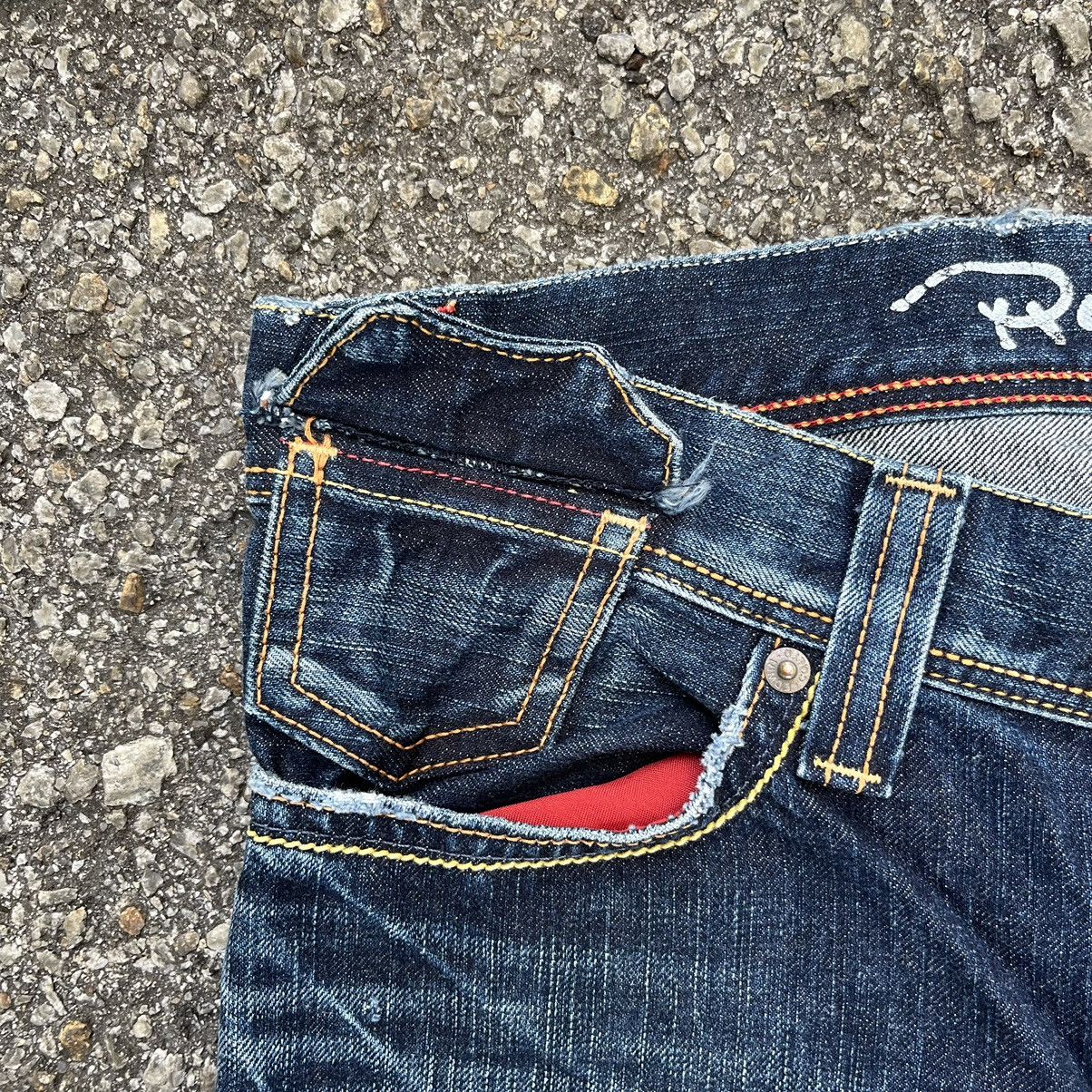 Hysteric Glamour Flare Jeans Edwin Rude Zero Distressed Denim Buckles Back Size US 30 / EU 46 - 5 Thumbnail
