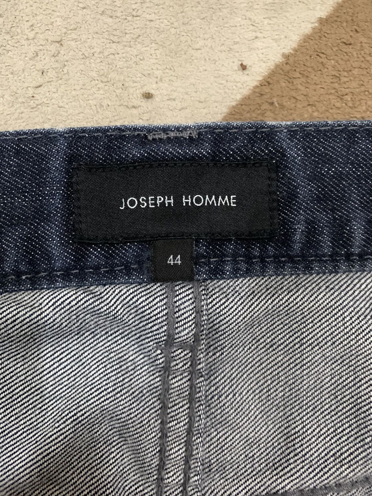 JOSEPH HOMME Vintage Joseph Homme Japan Dark Blue Washed Distressed Jeans Size US 30 / EU 46 - 20 Thumbnail